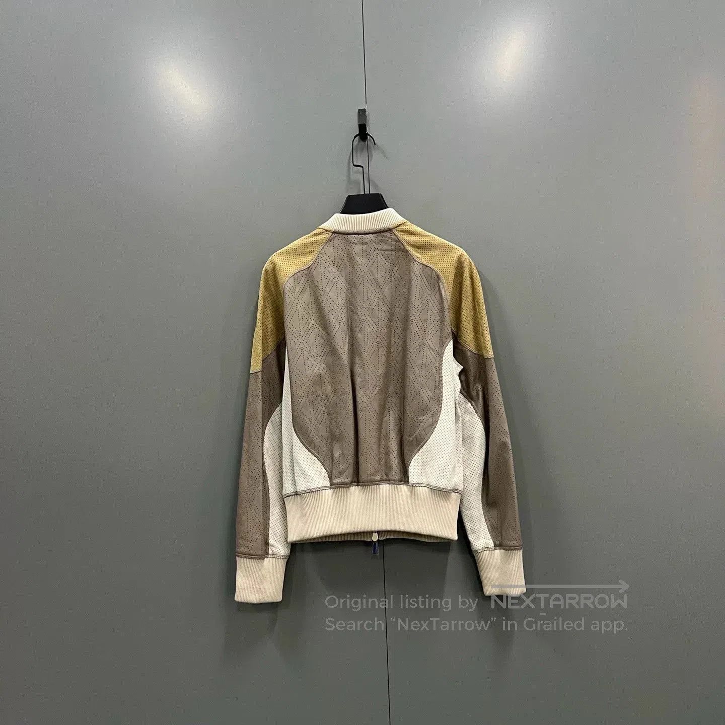Dior dior color-block cut-out leather jacket. Size US L / EU 52-54 / 3 - 6 Thumbnail