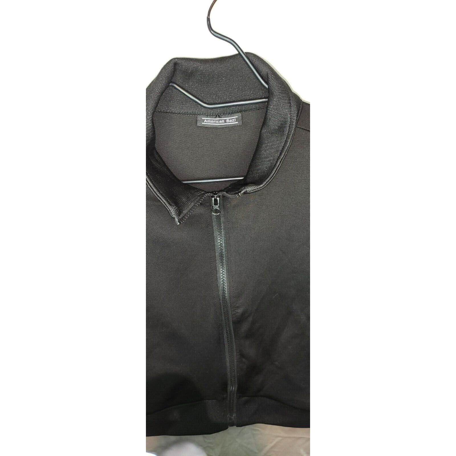 Other American Brazi Black Varsity Sport Zip Crop Jacket Size S Size S / US 4 / IT 40 - 5 Thumbnail