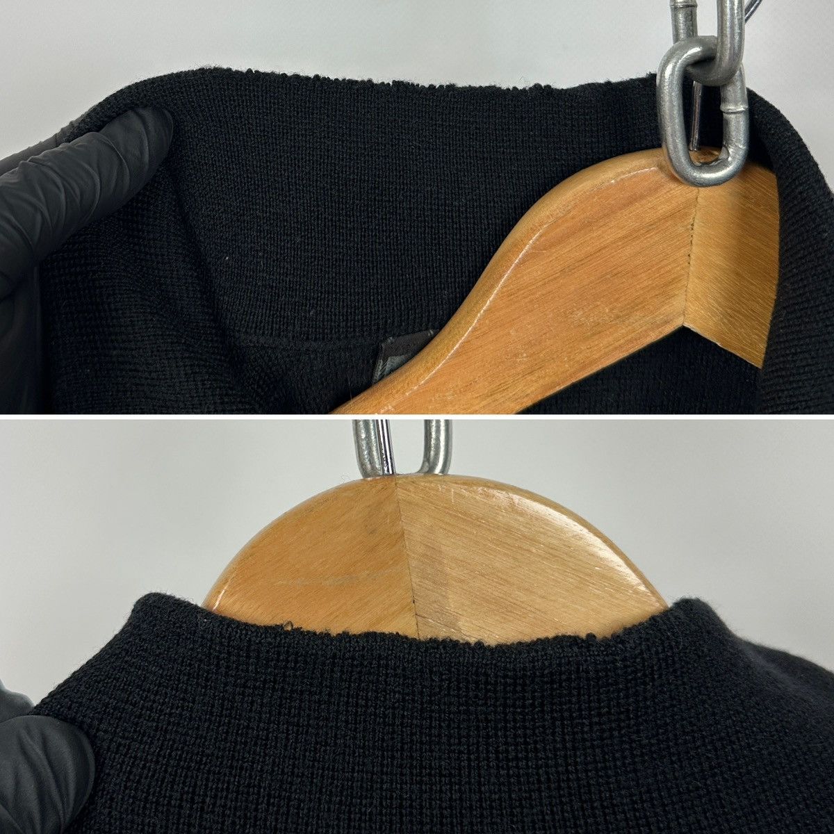 Prada Prada Red Tab Wool/Nylon Technical Knit Full Zip Jacket Size US M / EU 48-50 / 2 - 23 Thumbnail