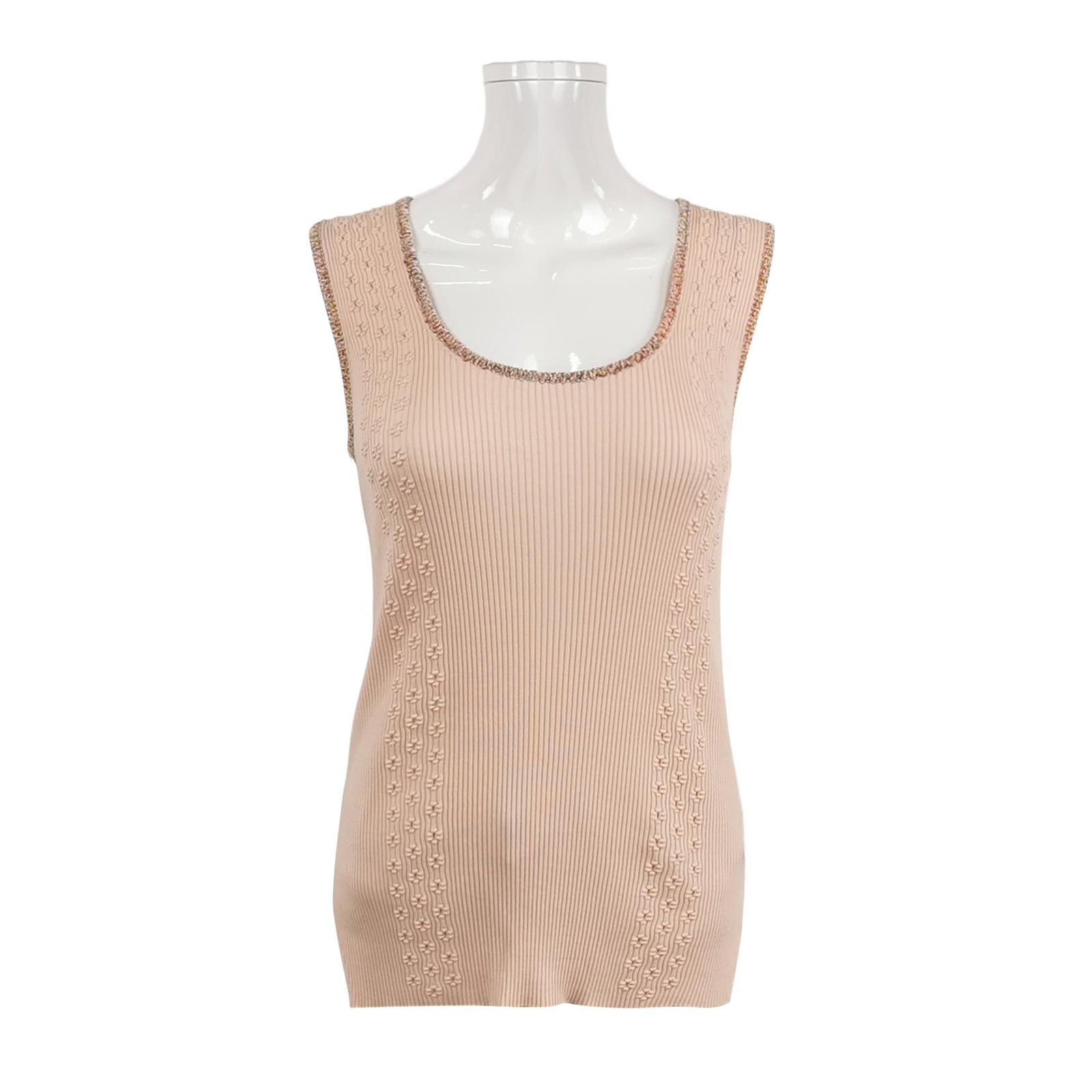 Chanel Chanel Women it_34 Tank Tops Size XXS / US 00 / IT 34 - 1 Thumbnail