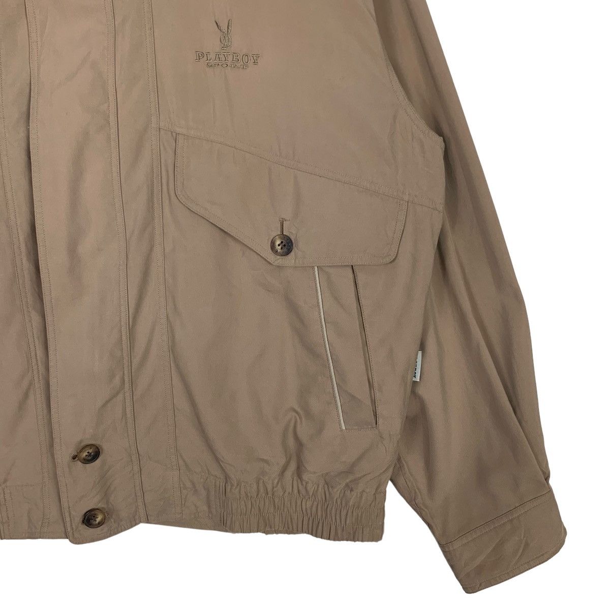 Playboy PLAYBOY SPORT Embroidery Small Logo Casual Jacket #0267-C12 Size US L / EU 52-54 / 3 - 5 Thumbnail