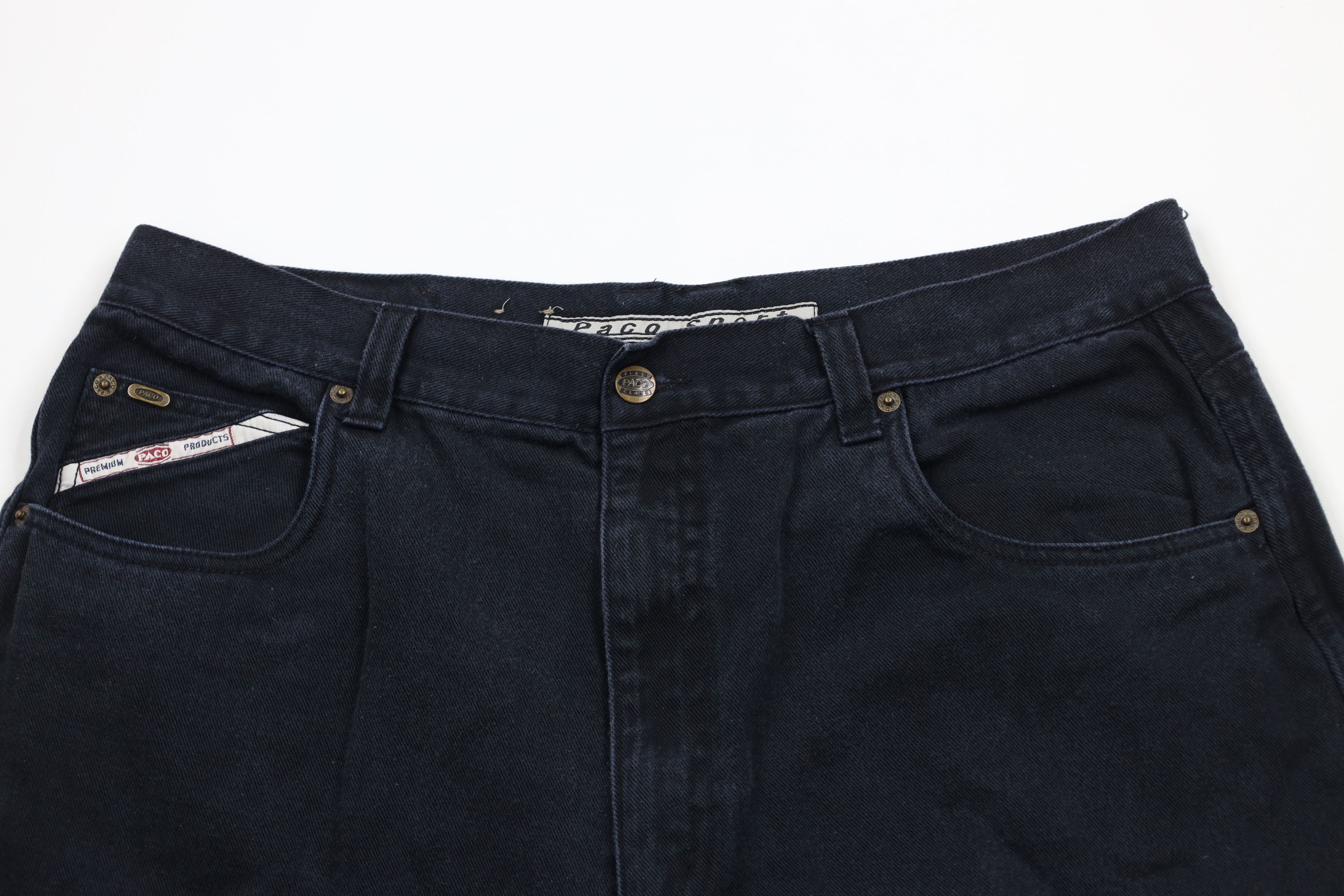 Vintage Vintage 90s Streetwear Relaxed Fit Denim Jean Shorts Jorts Size US 34 / EU 50 - 2 Thumbnail
