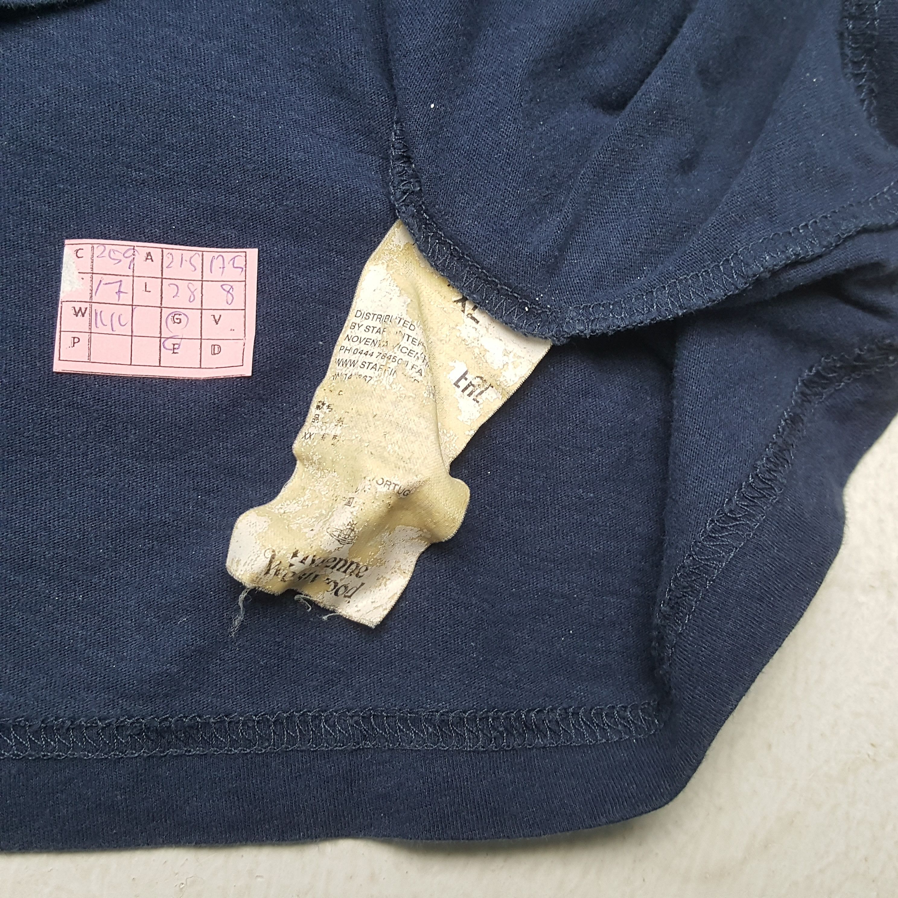 Vivienne Westwood VIVIENNE WESTWOOD Punk Designer Tshirt Size US L / EU 52-54 / 3 - 4 Thumbnail