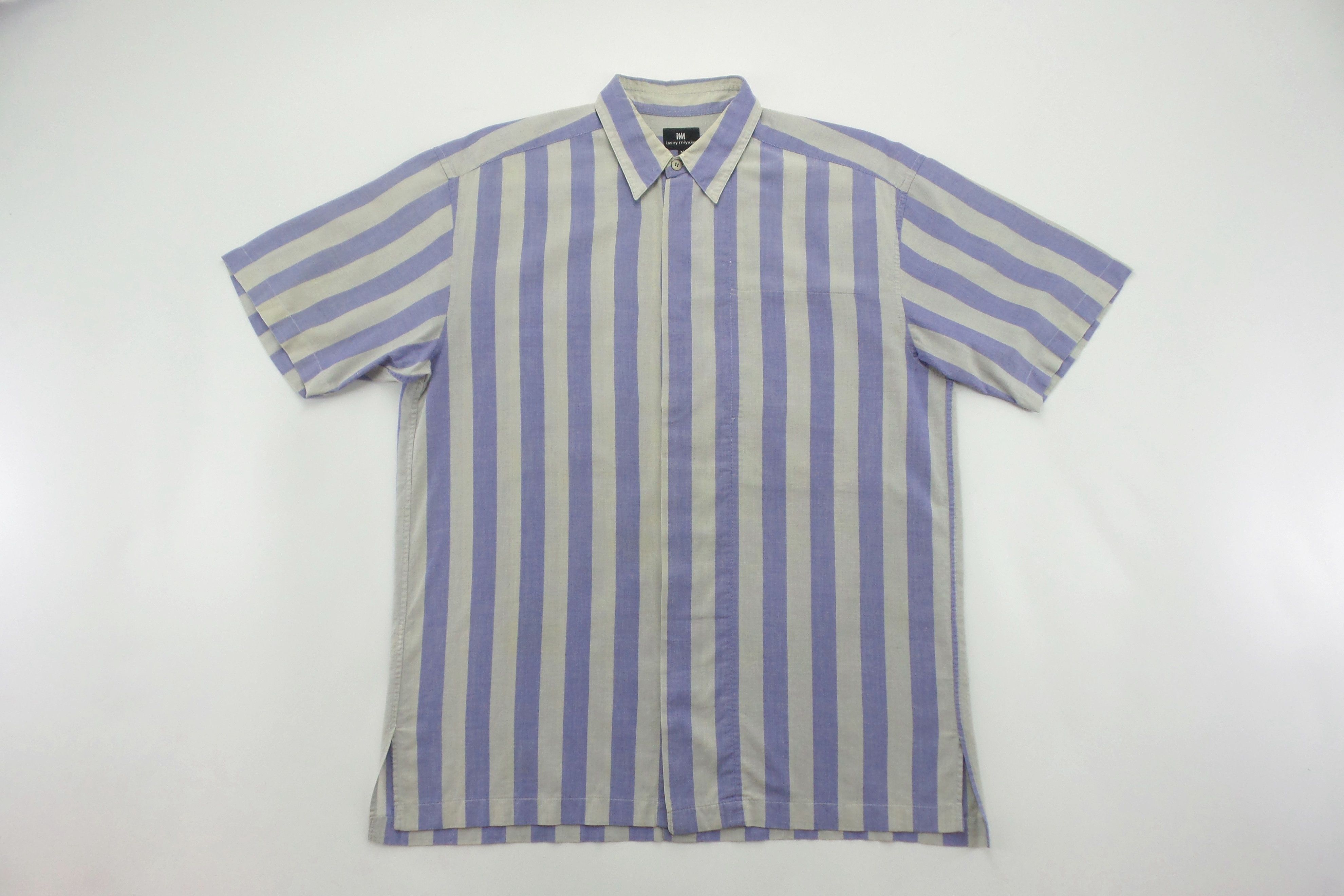 Issey Miyake Issey Miyake Stripes Shirts Size US M / EU 48-50 / 2 - 1 Thumbnail