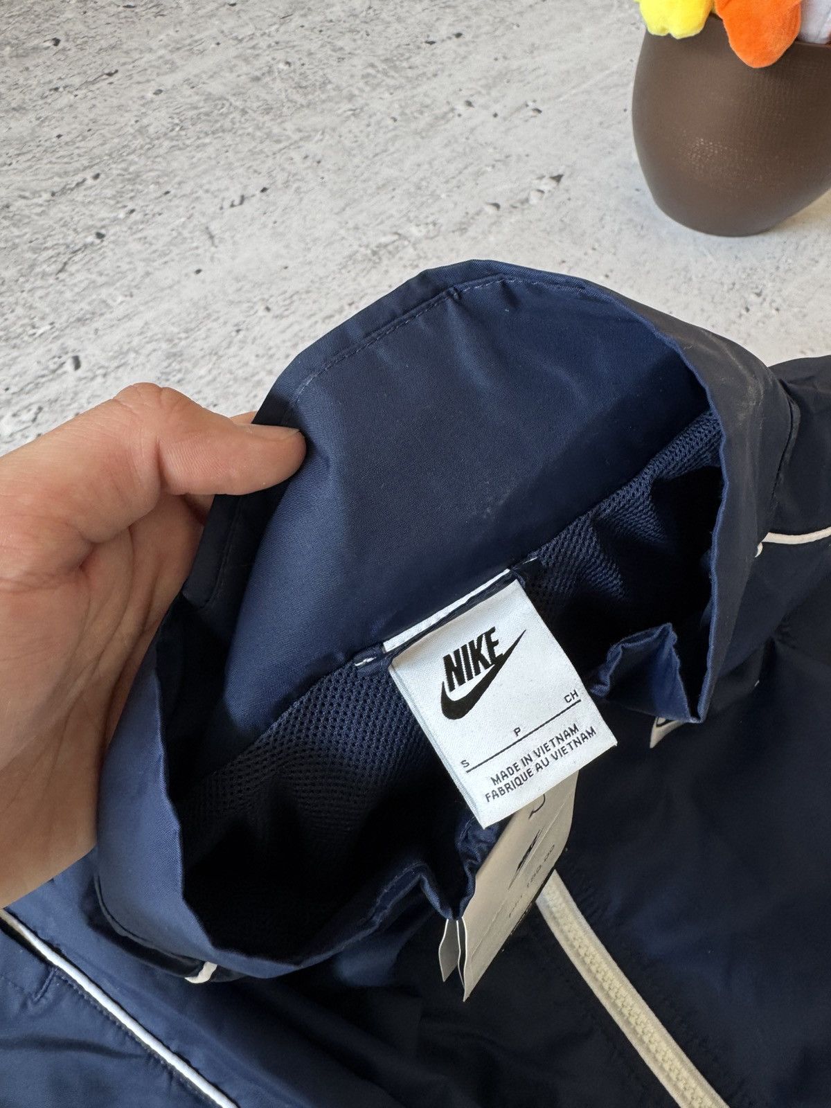 Nike × Vintage NIKE VINTAGE NYLON BASIC LOGO OVERSIZE BAGGY TRACK SUIT FIT Size US S / EU 44-46 / 1 - 6 Thumbnail