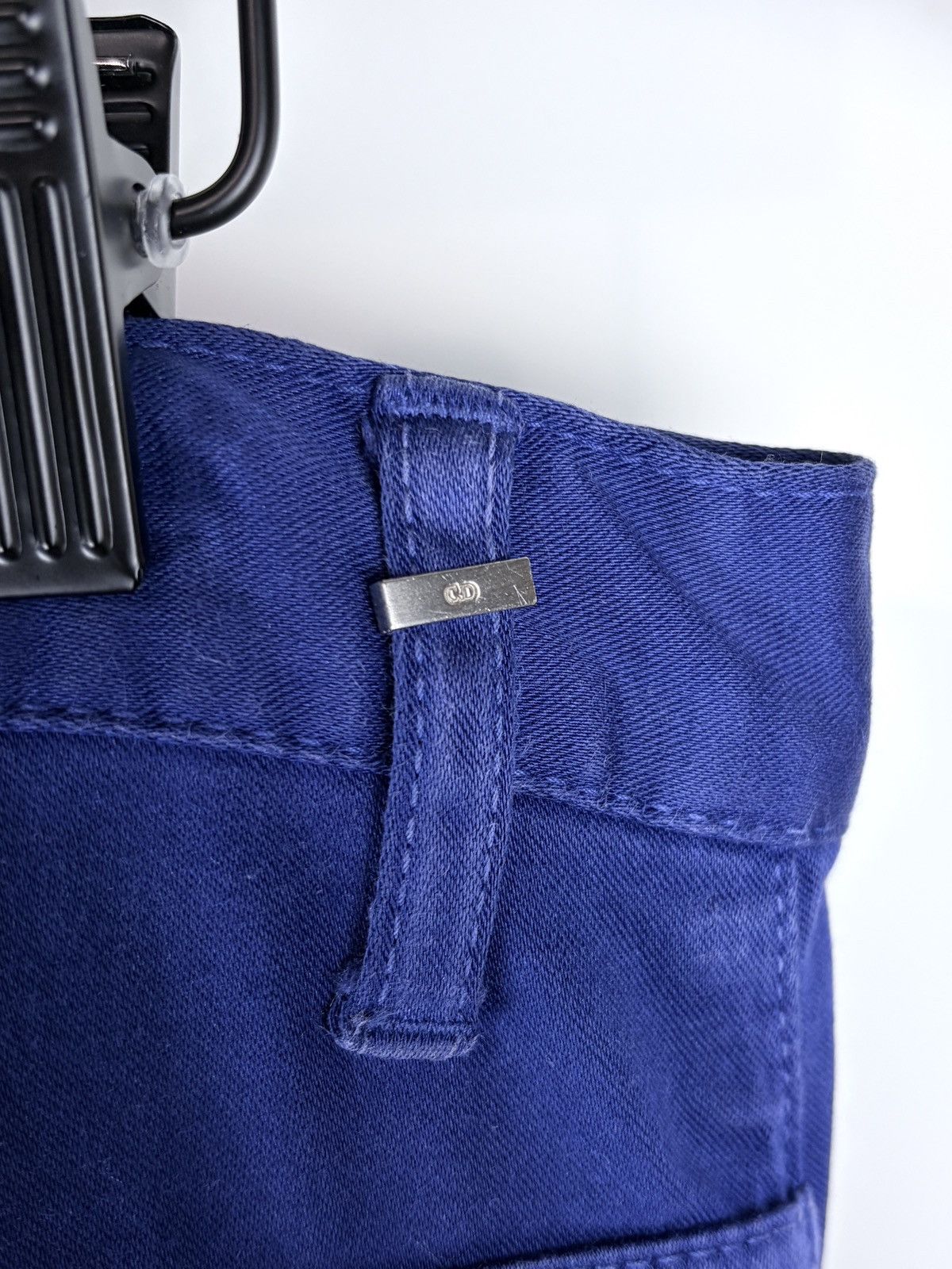 Dior SS09 Dior Homme Planisphere Blue Stretch Cotton Jeans Size US 30 / EU 46 - 6 Thumbnail
