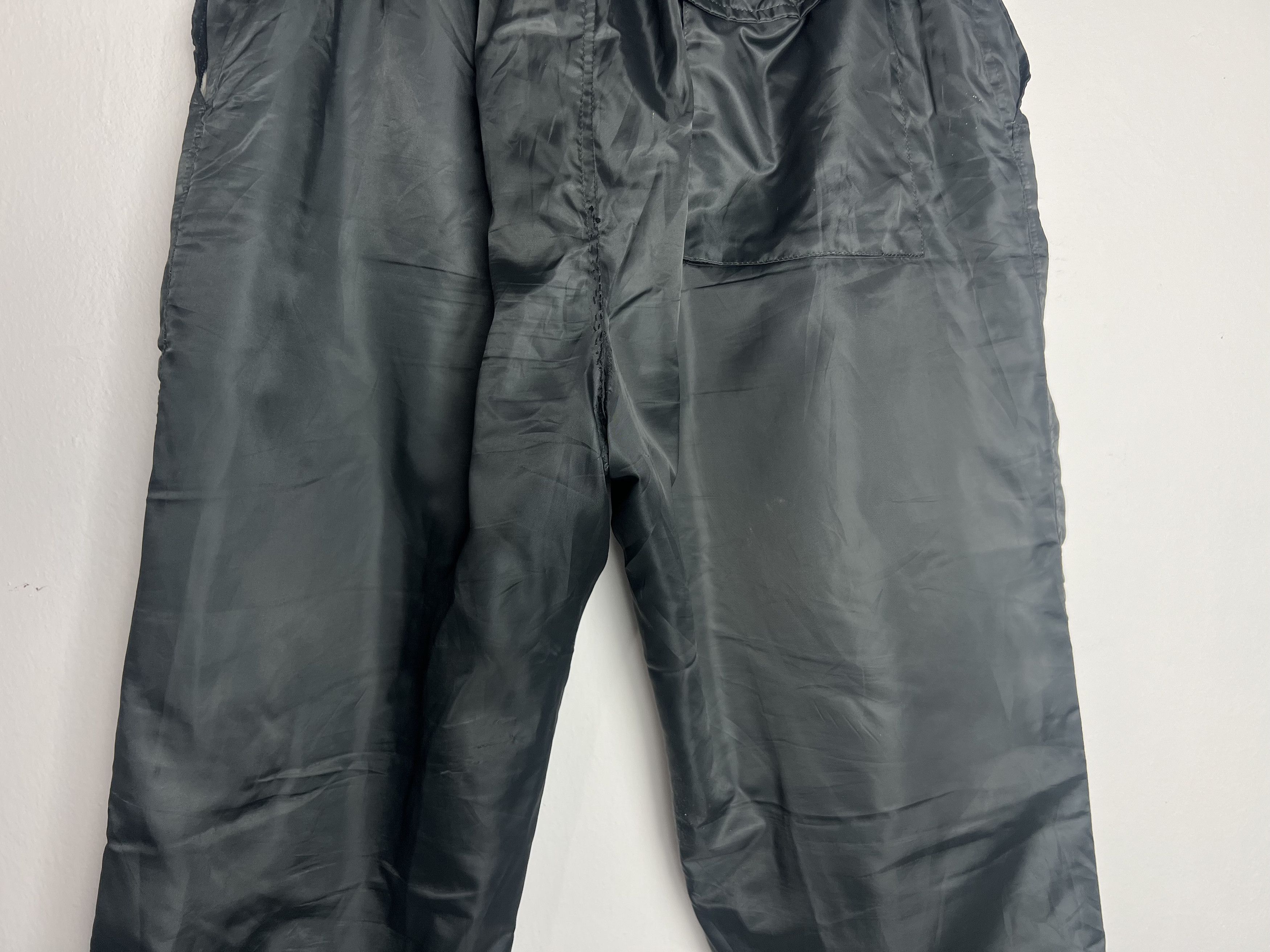 Japanese Brand Vintage Japan Anytime Black Nylon Ski Pant Size US 34 / EU 50 - 8 Thumbnail