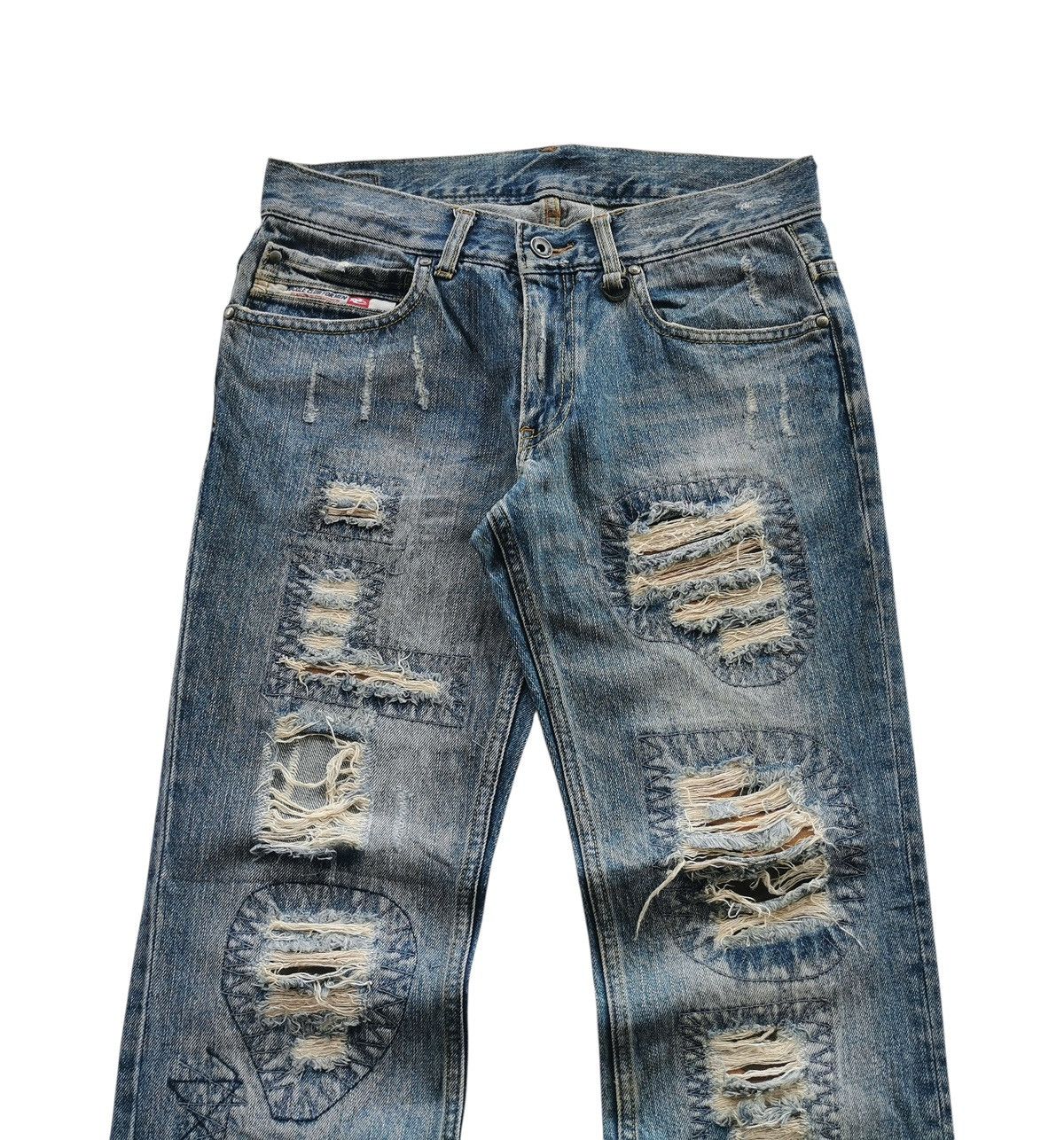 Nicole Club Nicole club for men patchwork denim jeans SIZE 30 - A759 Size US 30 / EU 46 - 2 Thumbnail