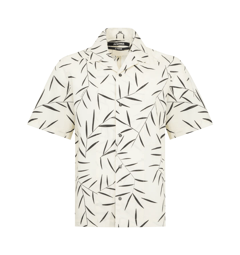 Jacquemus o1h1sh11225 Fonccio Shirt in Off White Size US M / EU 48-50 / 2 - 1 Thumbnail