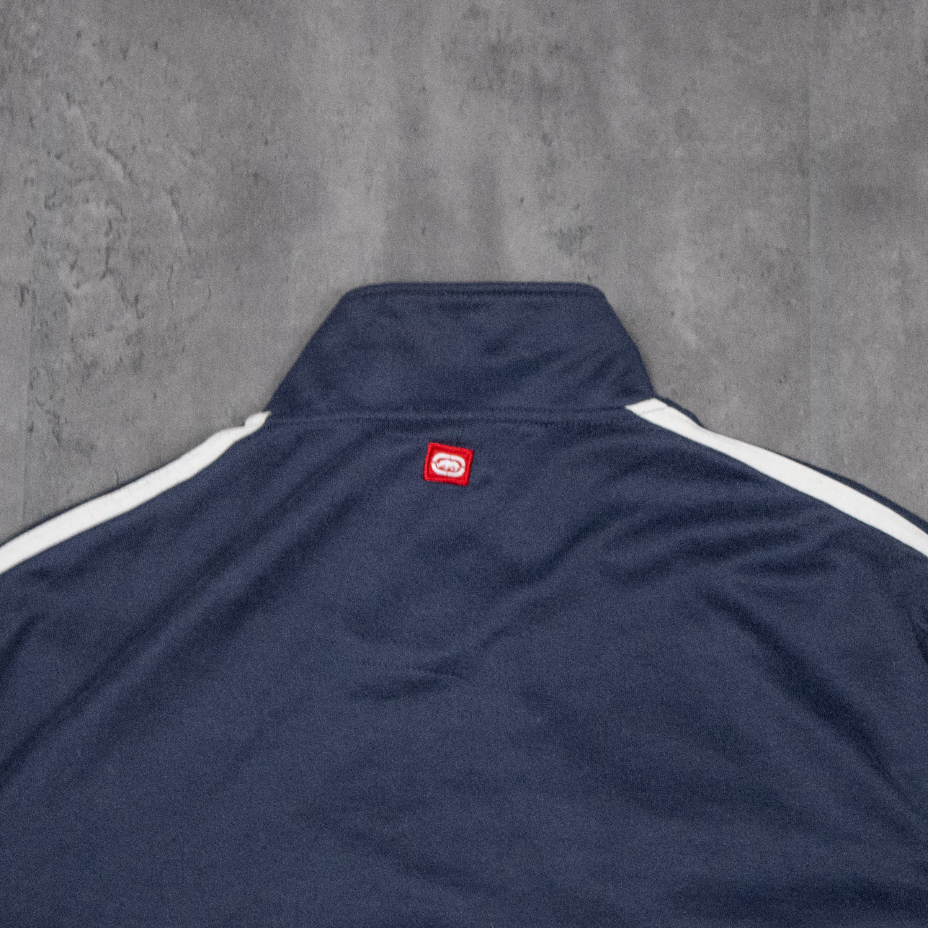 Ecko Unltd. Y2K 2000's 00's Ecko Unlimited Tri Color Baggy Track Sweater Size US M / EU 48-50 / 2 - 9 Thumbnail