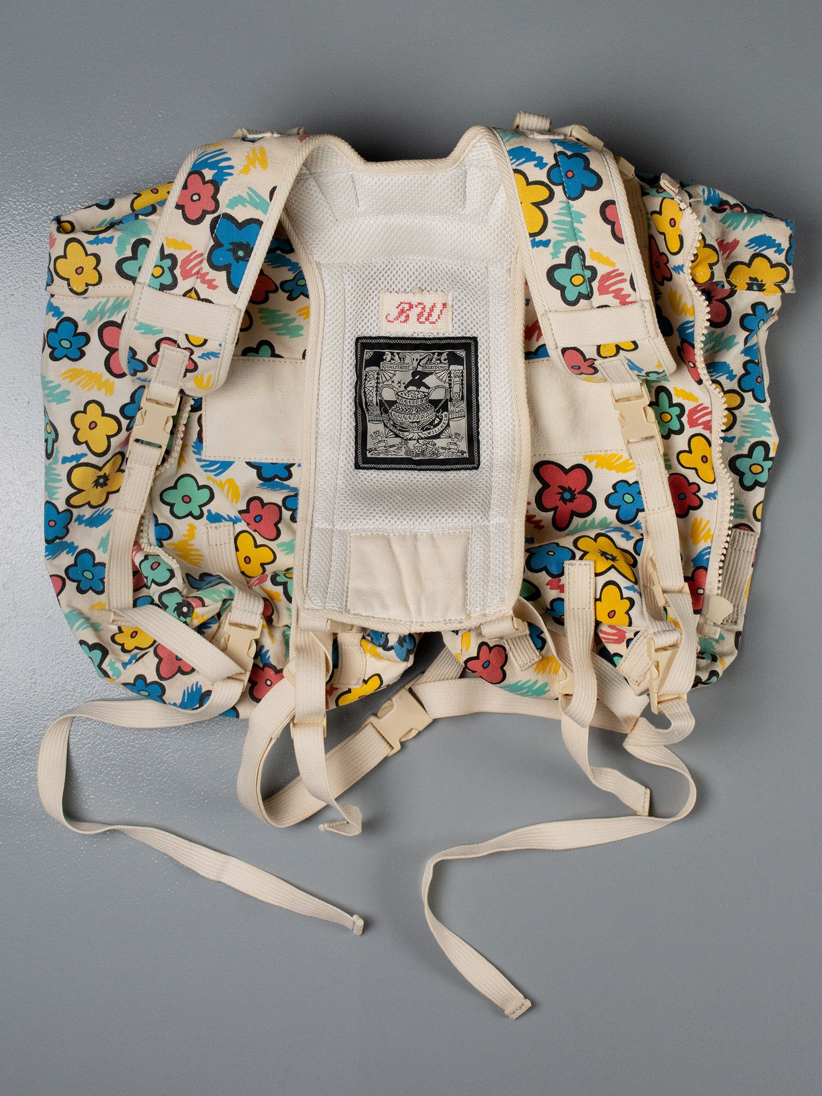 Bernhard Willhelm Bernhard Willhelm - S/S 2003 - floral double backpack Size ONE SIZE - 2 Thumbnail