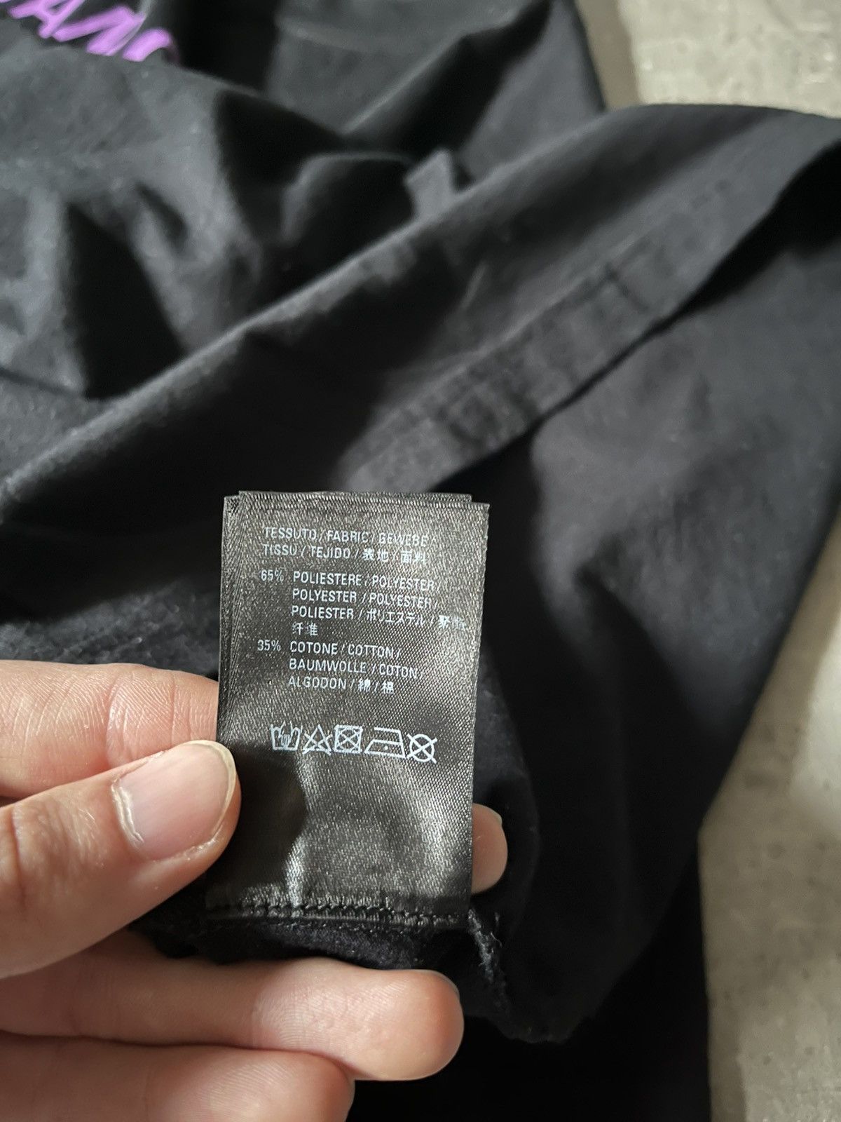 Balenciaga Balenciaga 7 Language black T-shirt Size US M / EU 48-50 / 2 - 9 Thumbnail