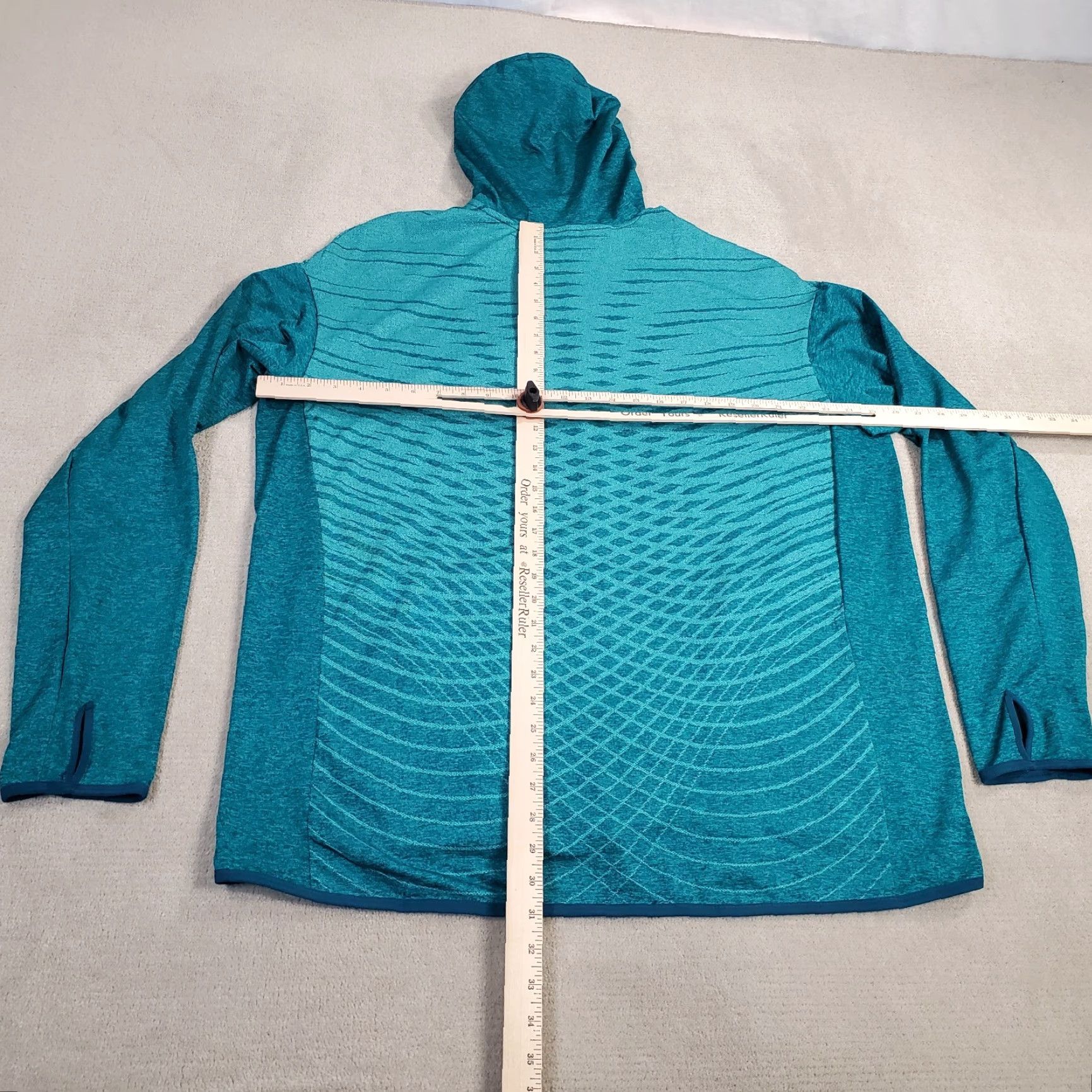 Nike Nike Hoodie Mens 2XL Blue Full Zip Lightweight Dri-Fit Performance Logo 90s Outdoor Geometric Style Hooded Regular Mens Size US XXL / EU 58 / 5 - 7 Thumbnail