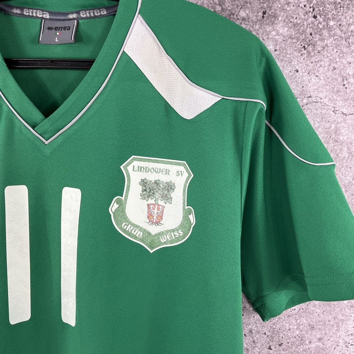 Errea × Vintage FC Lindower SV #11 Lau Soccer Jersey T-Shirt Size L Size US L / EU 52-54 / 3 - 7 Thumbnail
