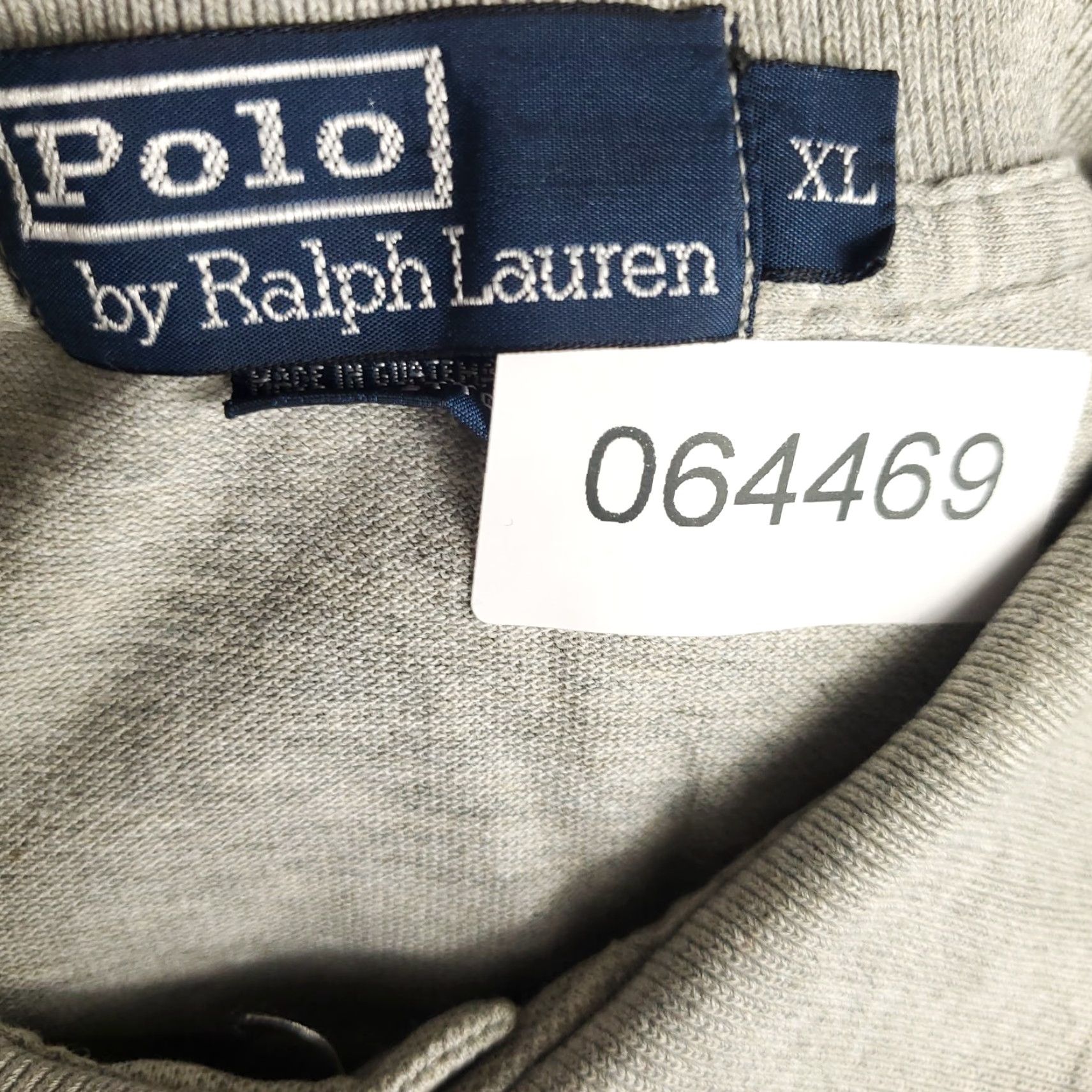 Ralph Lauren Ralph Lauren Polo Shirt Mens XL Gray Pony Short Sleeve Button-Front Collared Vintage-Style Casual Shirt Women? No gender specified. Size US XL / EU 56 / 4 - 8 Thumbnail
