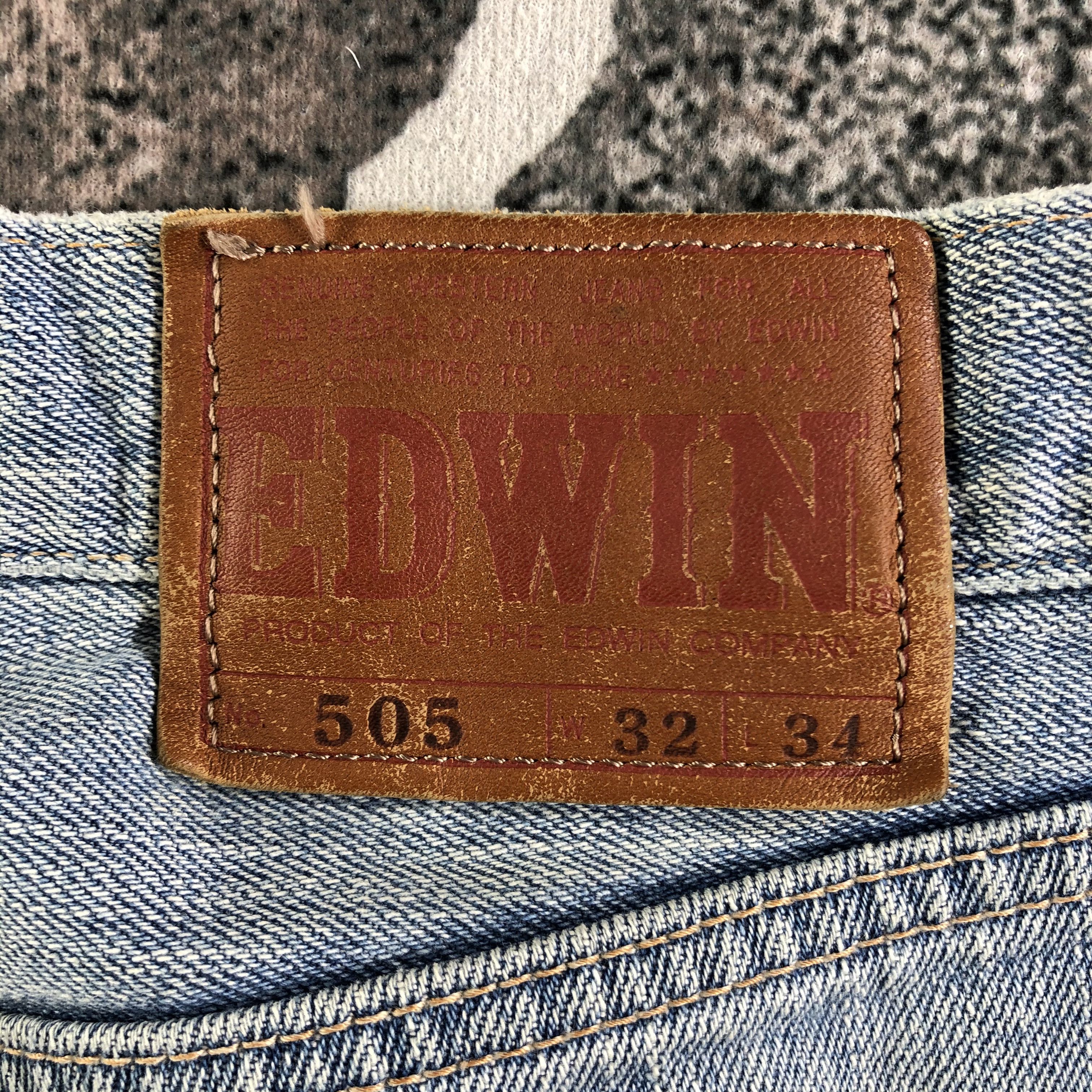 Edwin Edwin 505 Selvedge Jeans Redline Denim KJ2250 Size US 32 / EU 48 - 5 Thumbnail