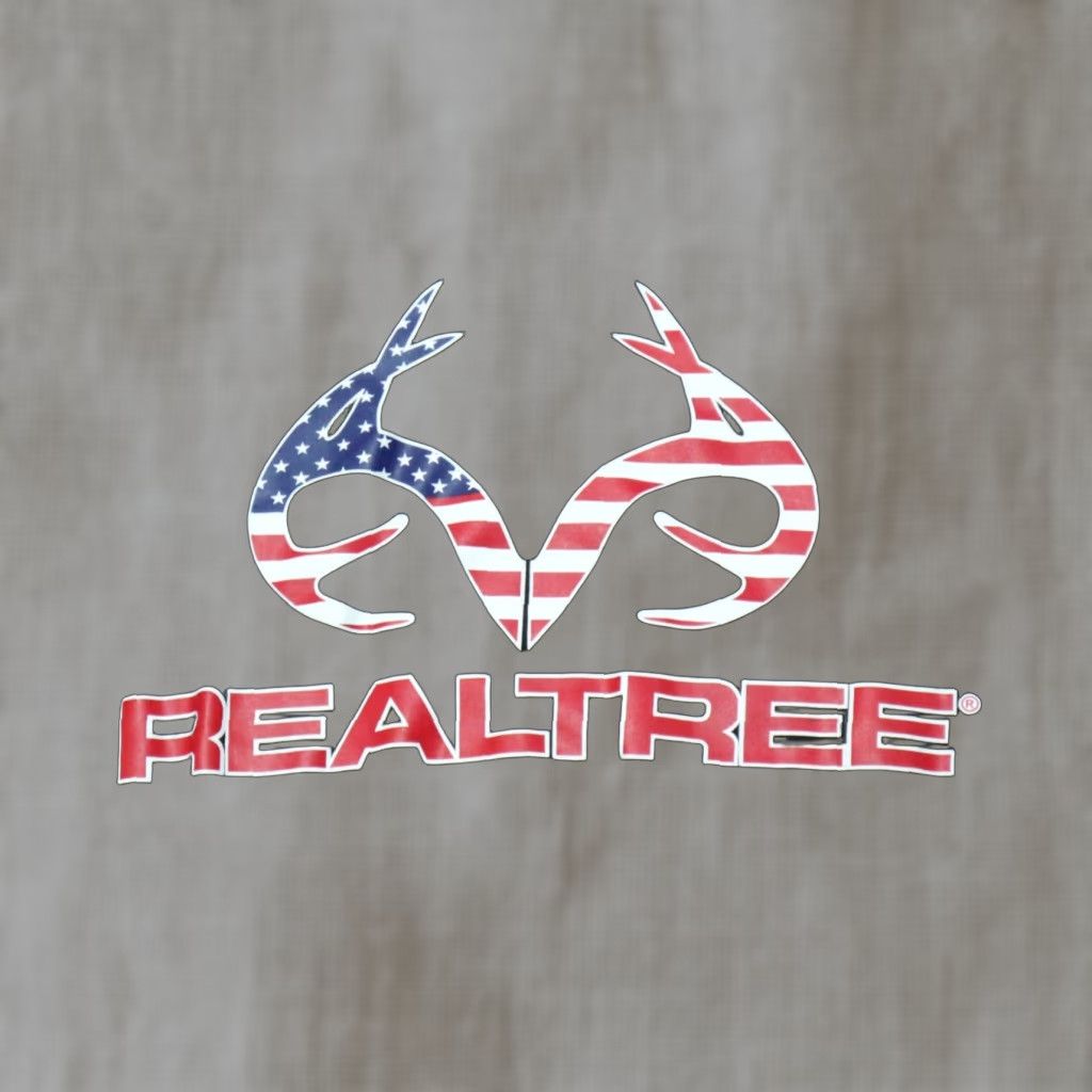 Realtree Realtree Black Tee T-Shirt Mens Size L Large Camouflage Stars and Stripes Graphic Logo Shirt Size US L / EU 52-54 / 3 - 1 Thumbnail