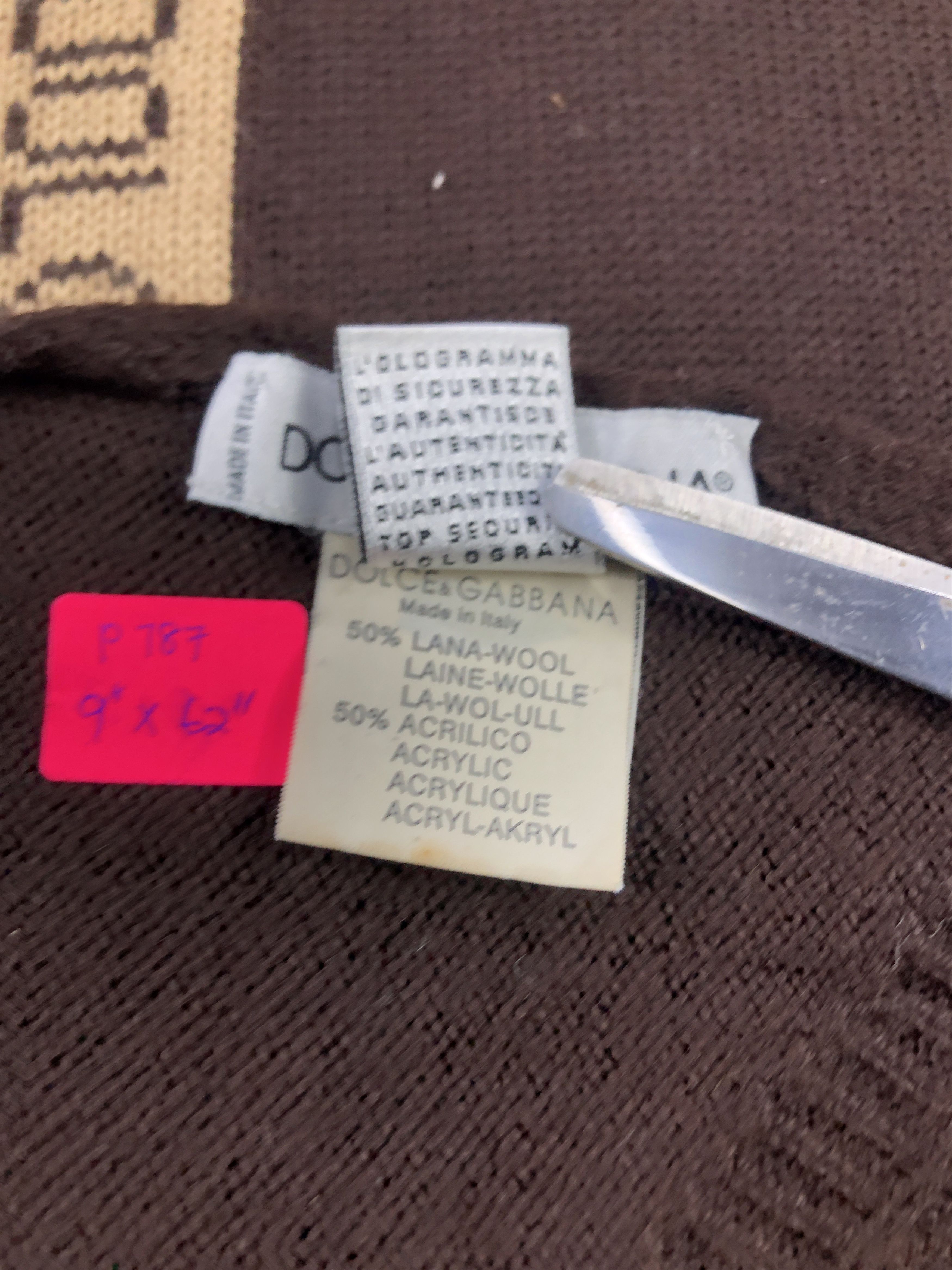 Dolce & Gabbana Dolce & Gabbana Scarf / Muffler / Neckwear P787 Size ONE SIZE - 4 Thumbnail