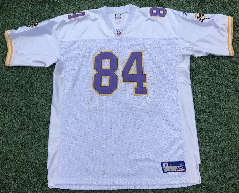 Reebok VTG Reebok Randy Moss MN Vikings Stitched Football Jersey Size US XXL / EU 58 / 5 - 2 Thumbnail