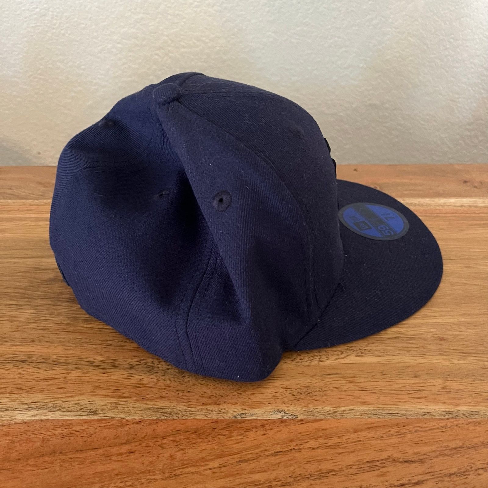 New Era NWT New Era Yankees Fitted Hat League Pop Blue Size 7 3/8 Size 40 - 3 Thumbnail