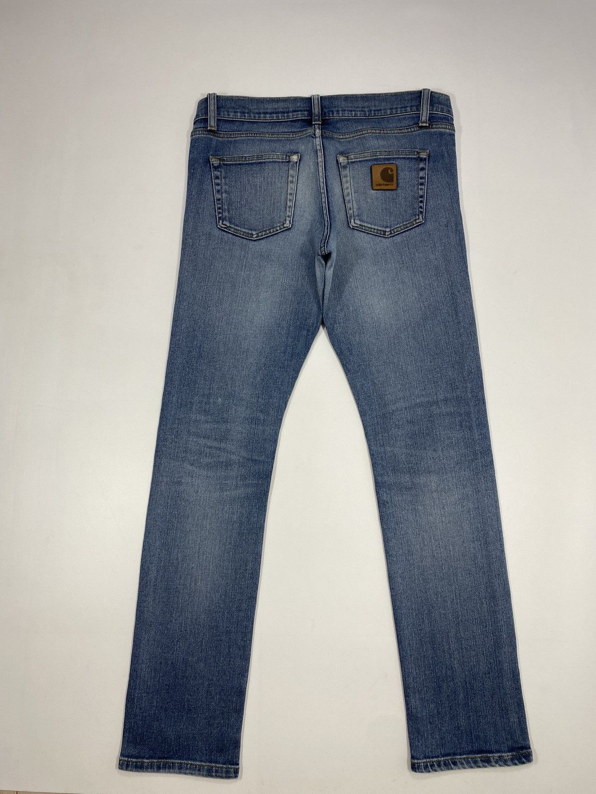 Carhartt 🔥LASTDROP🔥 Carhartt Rebel Distressed Denim Jeans Slim Pants Size US 31 - 21 Thumbnail