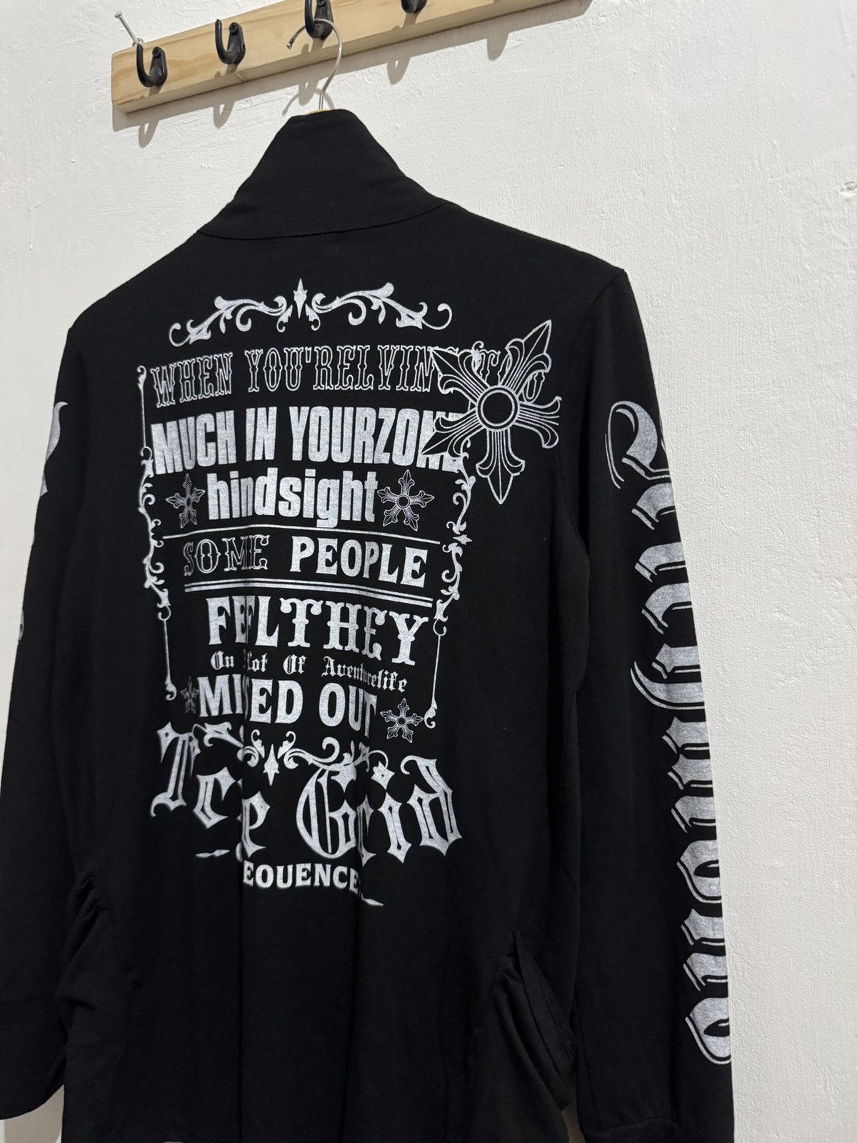 Hysteric Glamour × If Six Was Nine × Japanese Brand Y2k M.K.R cross ifsixwasnine style light cardigan Size US M / EU 48-50 / 2 - 4 Thumbnail