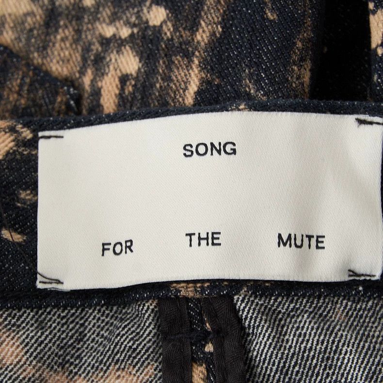 Song For The Mute Song For The Mute Washed Tie-dye Denim Pant Size US 32 / EU 48 - 6 Thumbnail