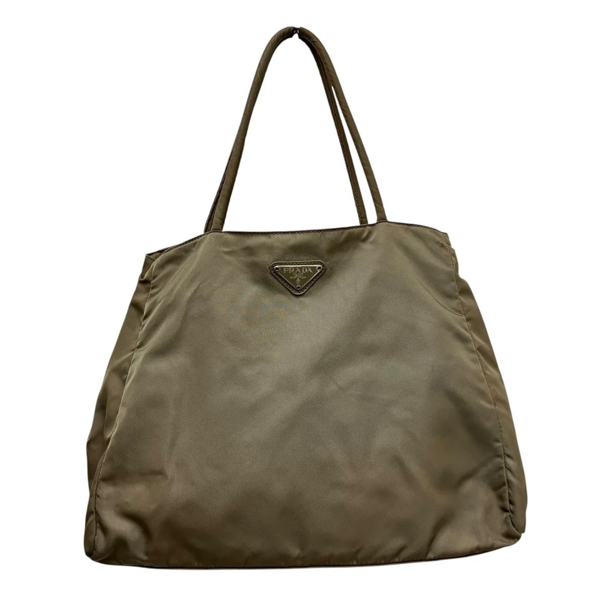 Prada Plated Logo Tote Bag Size ONE SIZE - 1 Thumbnail