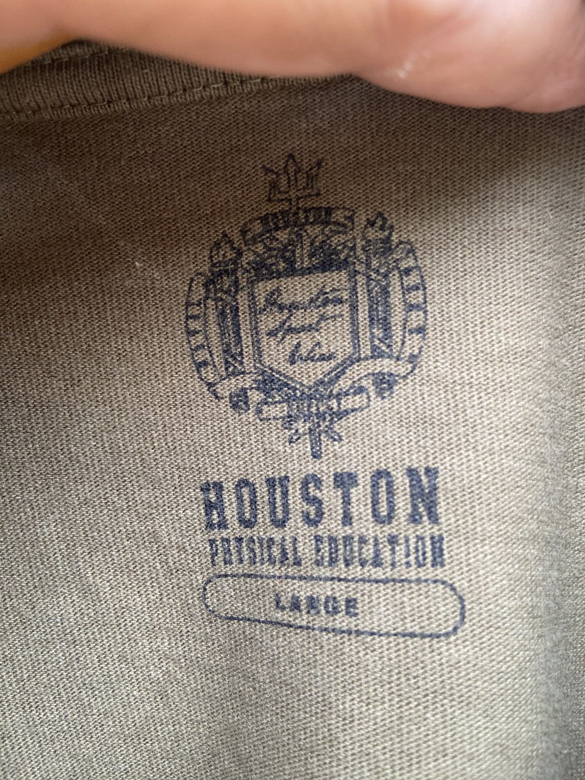 Vintage 🔥 Vintage Houston t shirt long sleeve US NAVAL air station Size US M / EU 48-50 / 2 - 7 Thumbnail