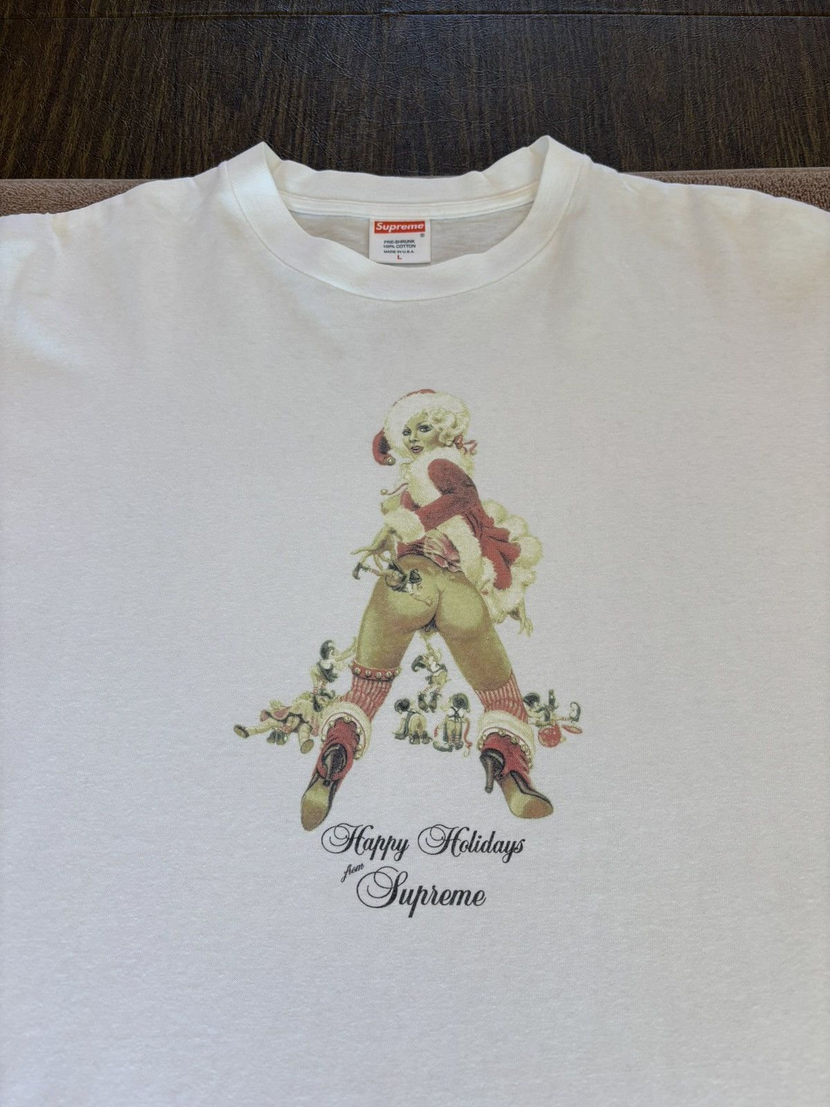 Supreme Supreme F&F Christmas T Shirt 2001 Size US L / EU 52-54 / 3 - 2 Thumbnail