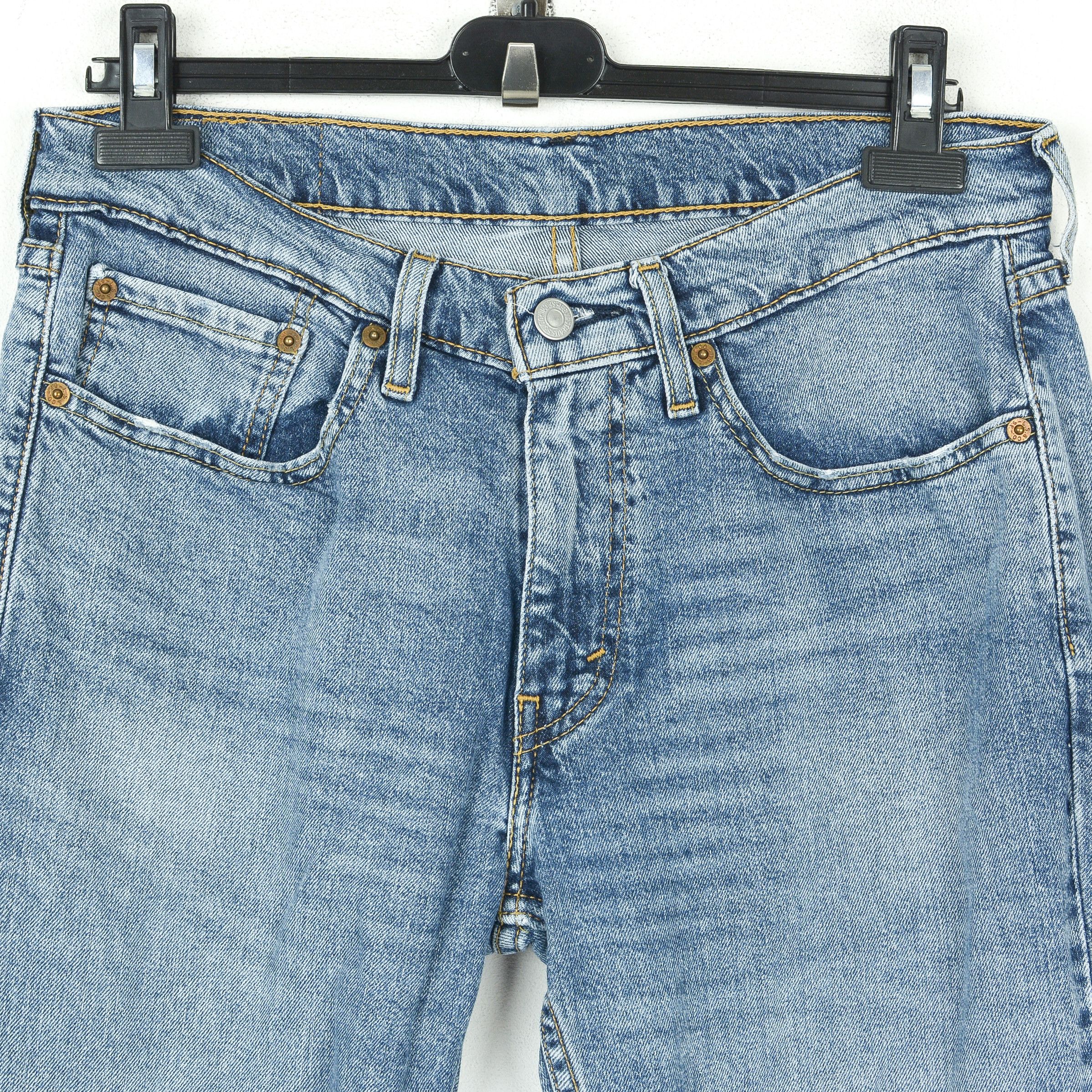Levi's 514 W31 L30 Straight Jeans Denim Pants Trousers Blue Size US 31 - 2 Thumbnail