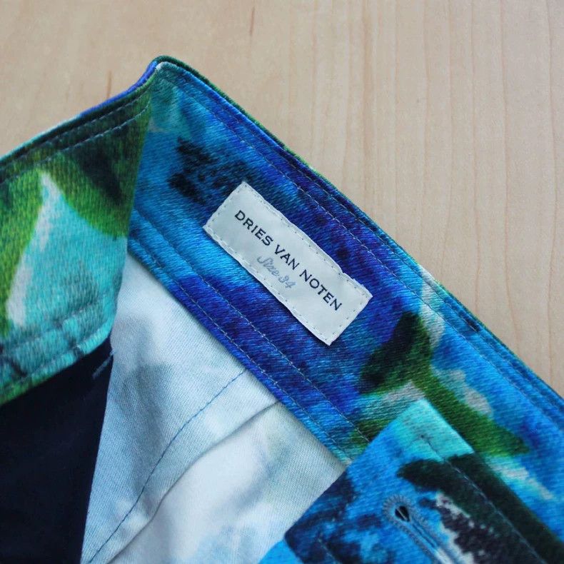 Dries Van Noten dries van noten Floral wide-leg pants Size US 34 / EU 50 - 5 Thumbnail