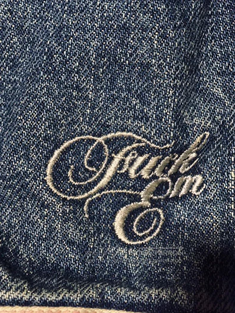 Neighborhood Neighborhood Denim Clothing Denim Jacket Fleece Lined Jack Size US L / EU 52-54 / 3 - 2 Thumbnail