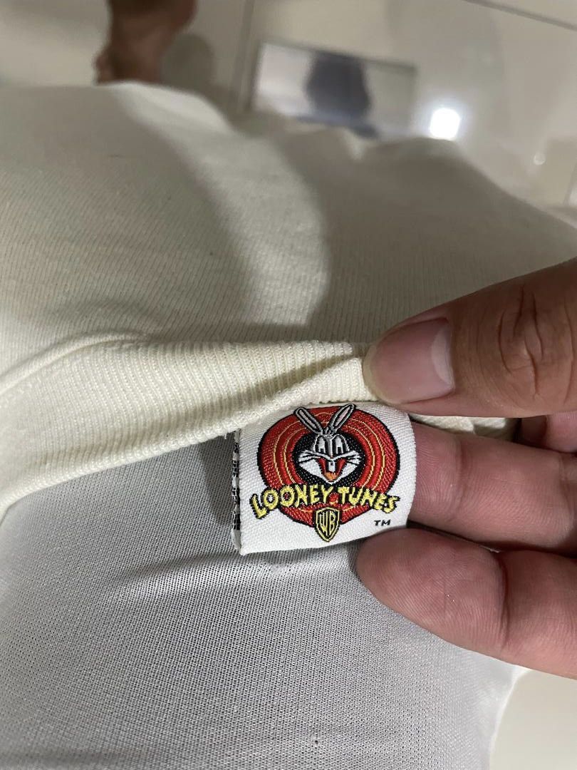 Vintage Sweatshirt Vtg Looney Tunes Size US XL / EU 56 / 4 - 4 Thumbnail
