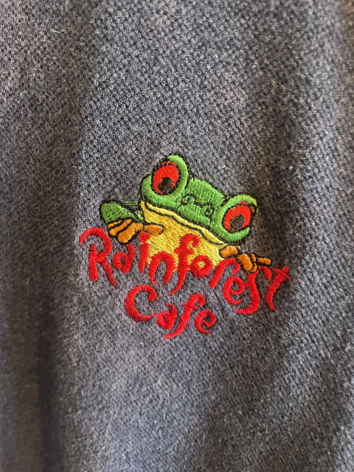 Vintage Rinforest Cafe Polo Size US XL / EU 56 / 4 - 2 Thumbnail