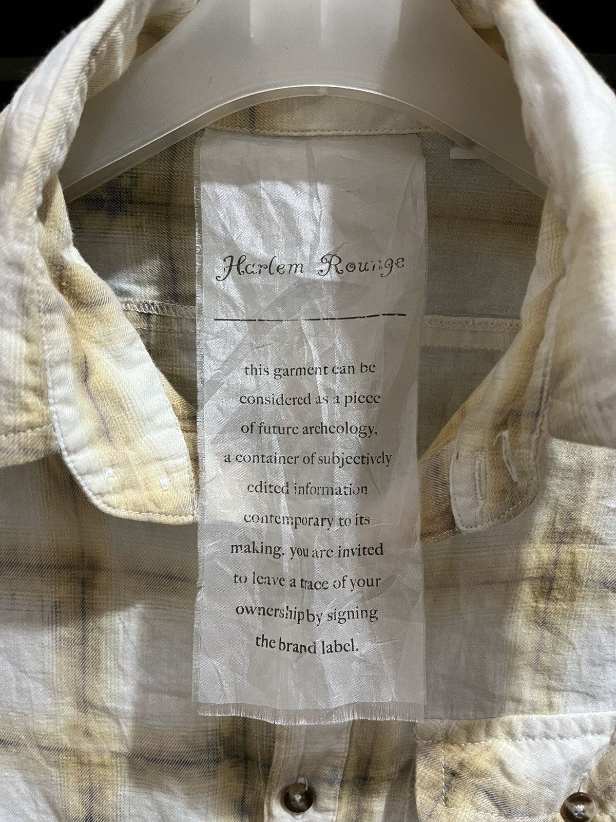Japanese Brand Harlem rounge archive shirt Size US M / EU 48-50 / 2 - 3 Thumbnail
