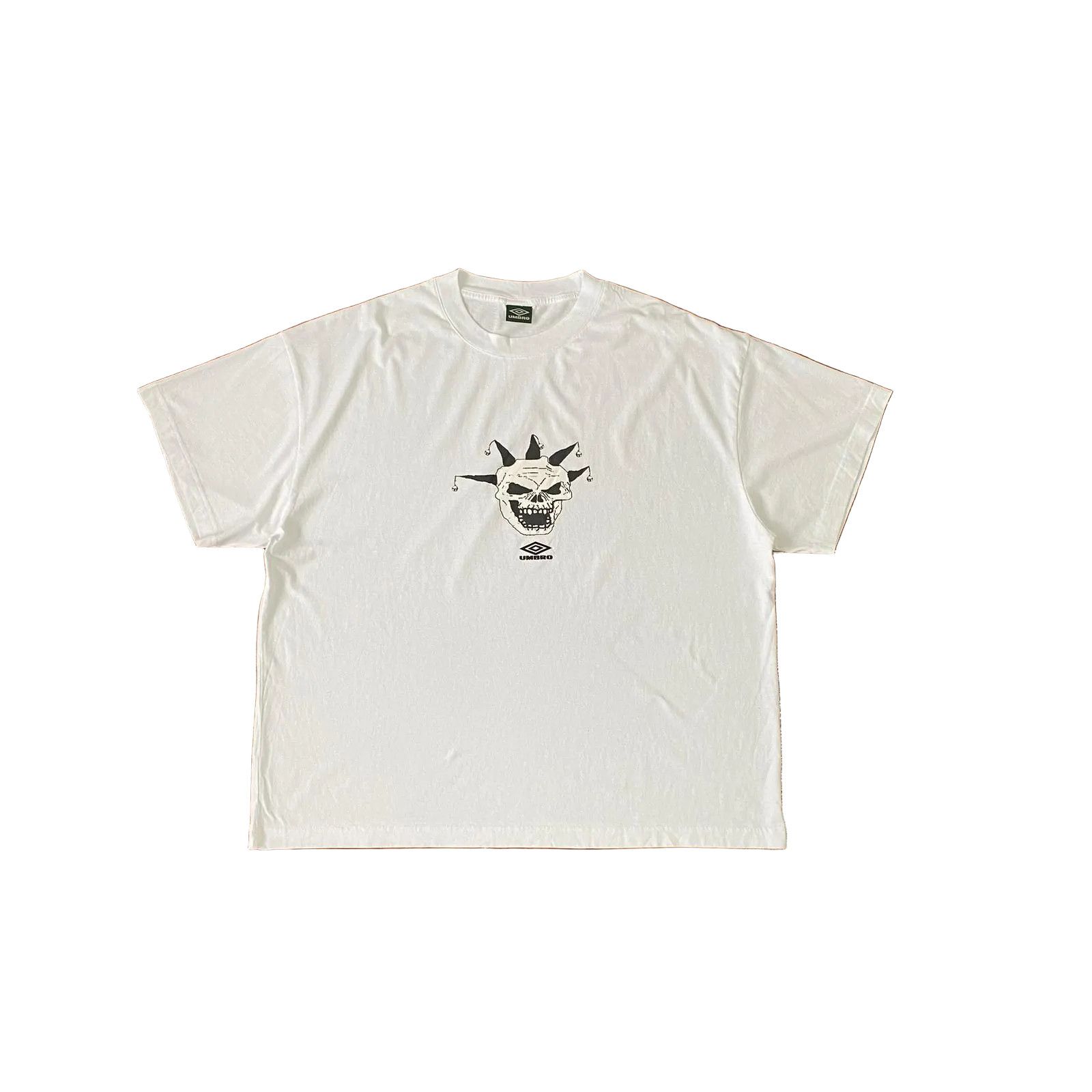 Umbro × Umbro White Skull Logo Oversized T-Shirt Size US XXL / EU 58 / 5 - 1 Thumbnail