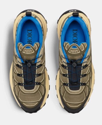 Dior o1w1db10924 B31 Runner Sneaker in Military Green Size US 7 / EU 40 - 4 Thumbnail