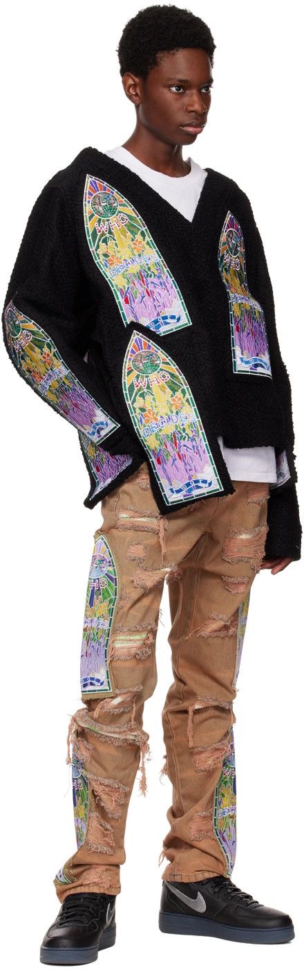 Who Decides War o1gr1nt0525 Cathedral Collegiate Pulllover in Multicolor Size US XS / EU 42 / 0 - 2 Thumbnail