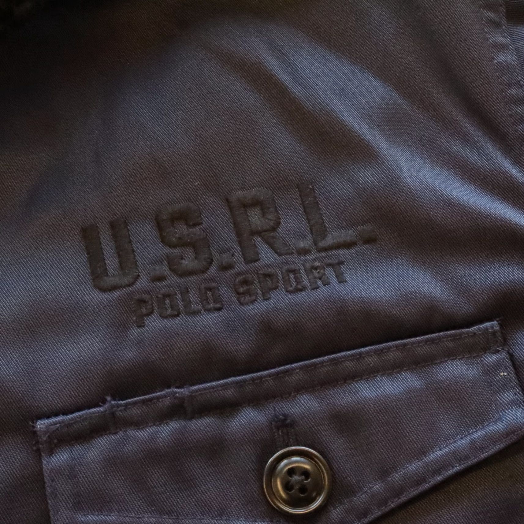 Vintage VINTAGE Polo Sport Ralph Lauren Bomber Jacket Men M Blue Size US M / EU 48-50 / 2 - 6 Thumbnail