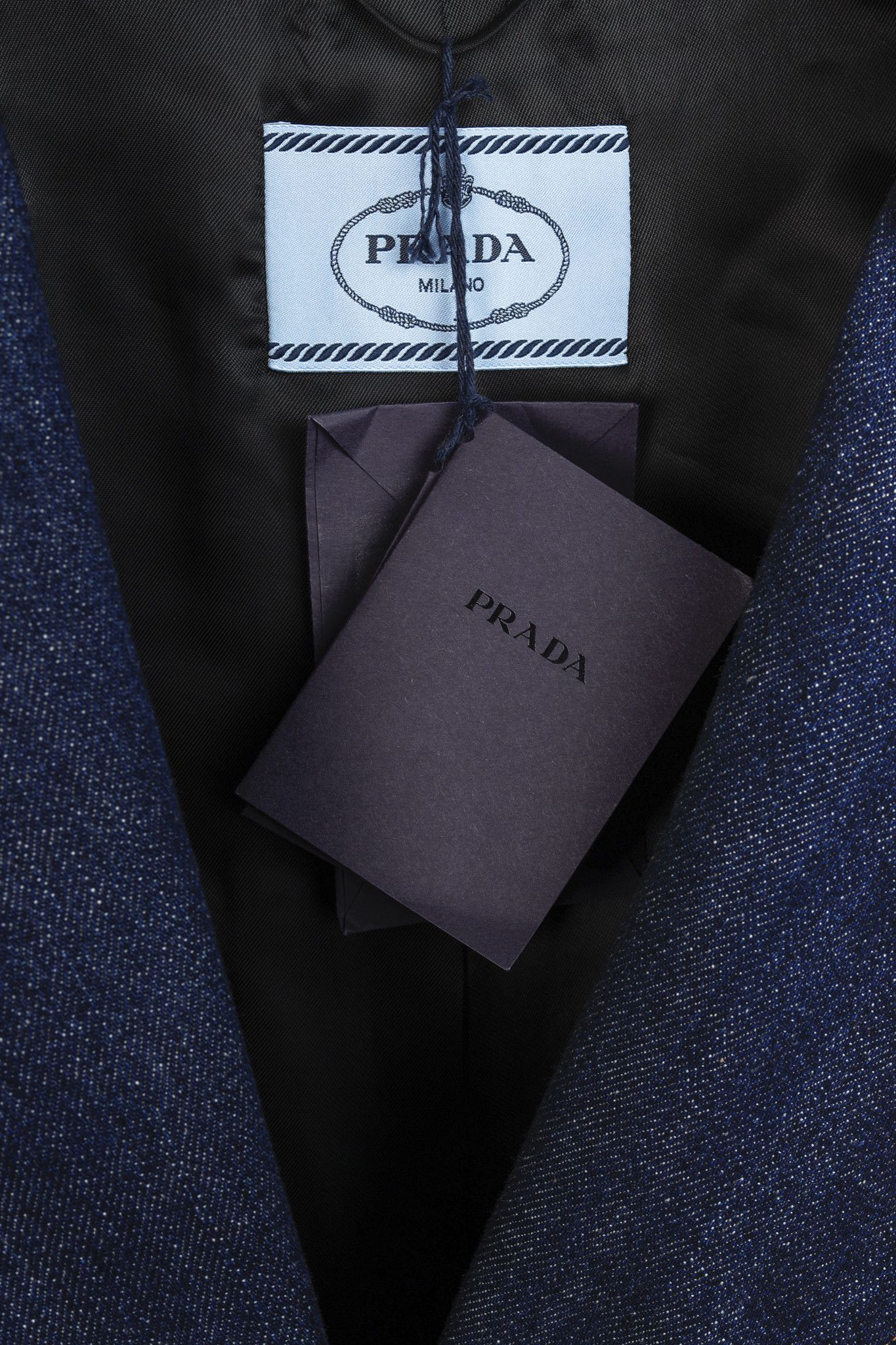 Prada Prada 2020 Runway Denim Fringe Blazer Size M / US 6-8 / IT 42-44 - 5 Thumbnail