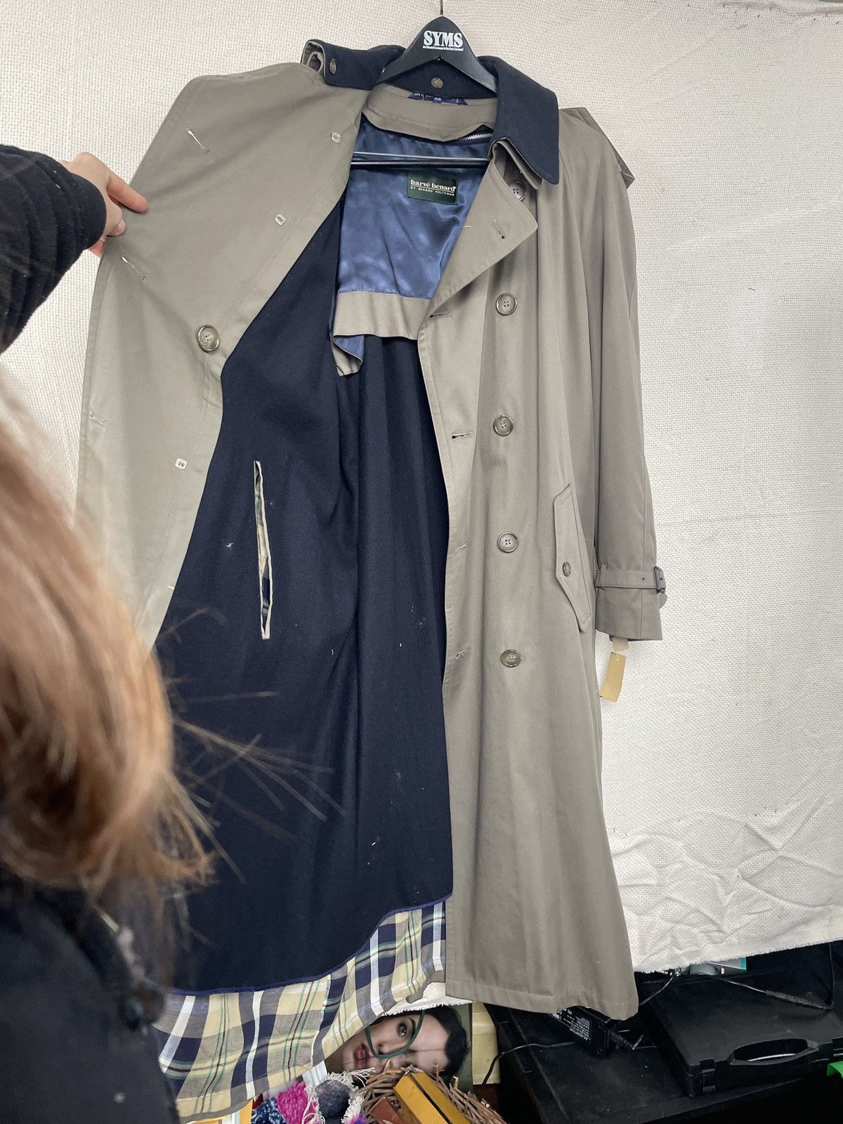 Harve Benard Deadstock Trench Coat with Removable liner Size US L / EU 52-54 / 3 - 6 Thumbnail