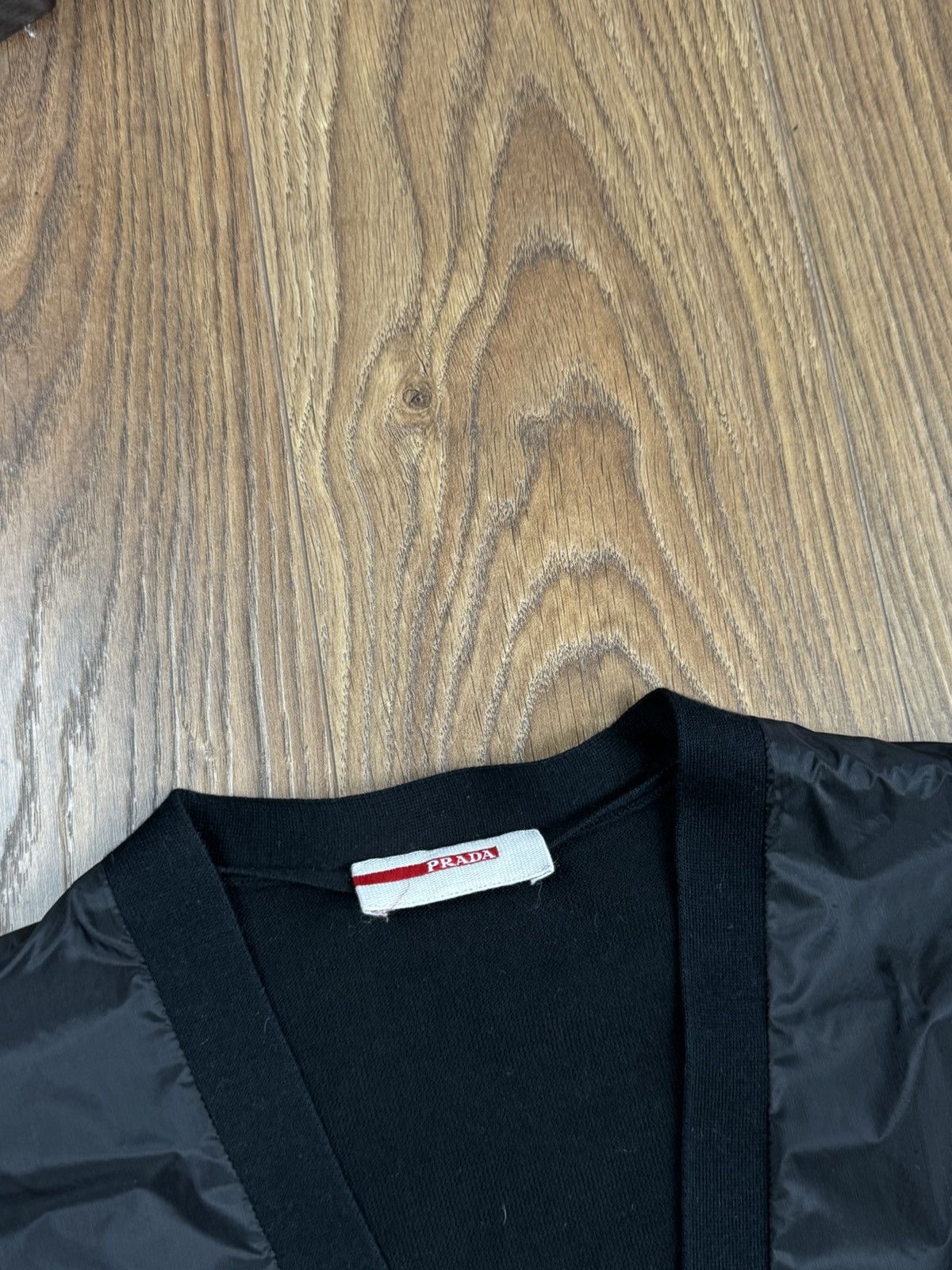 Prada Archive nylon vest Prada original luxury streetwear item Size L / US 10 / IT 46 - 3 Thumbnail