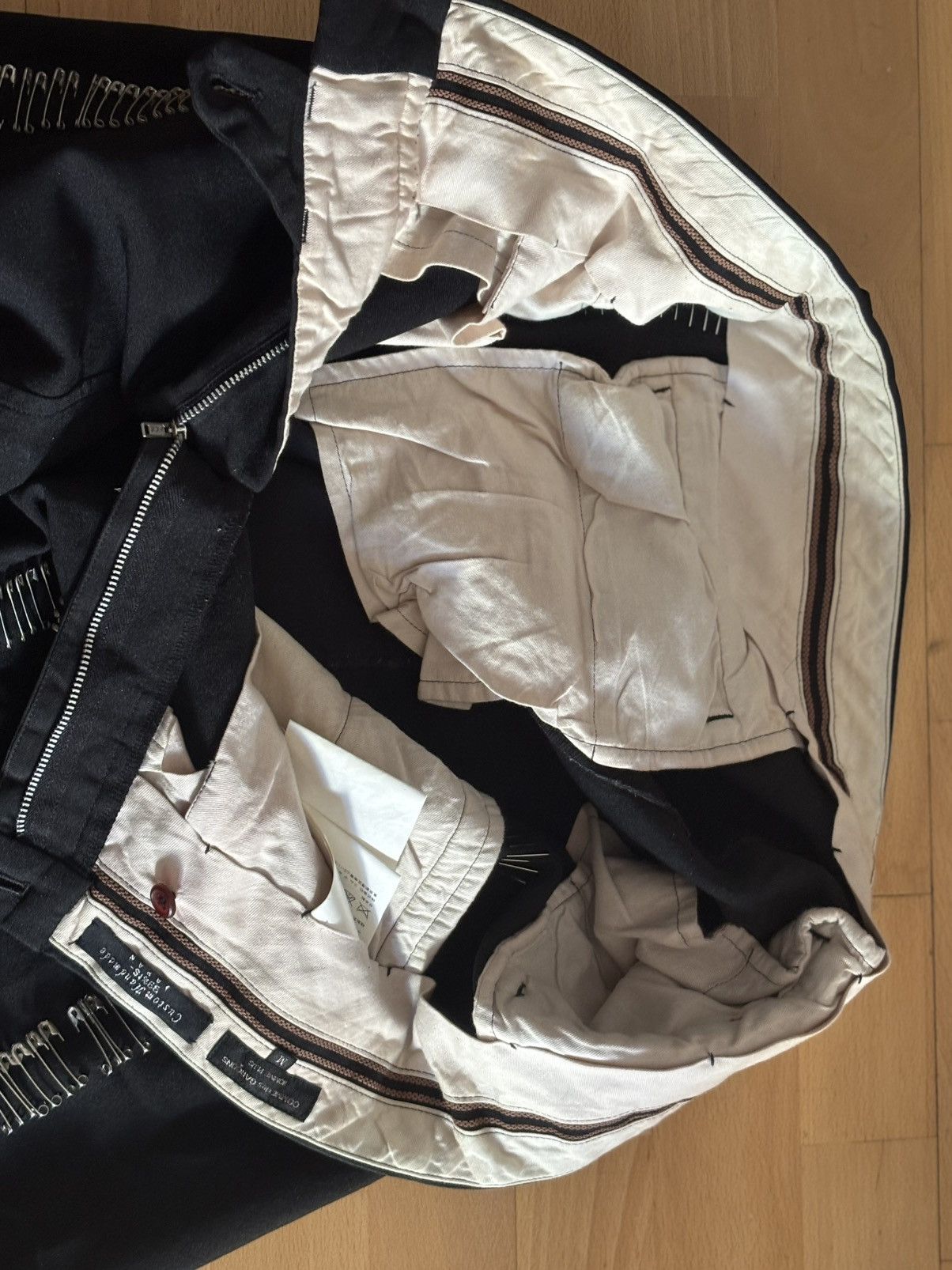 Comme des Garcons Homme Plus Comme des Garçons Homme Plus stud & safetypin trousers Size US 32 / EU 48 - 7 Thumbnail