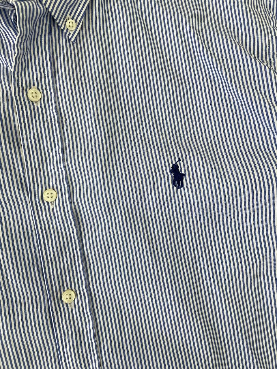 Polo Ralph Lauren Polo Ralph Lauren men's shirt,blue stripes,slim fit, size XL Size US XL / EU 56 / 4 - 5 Thumbnail