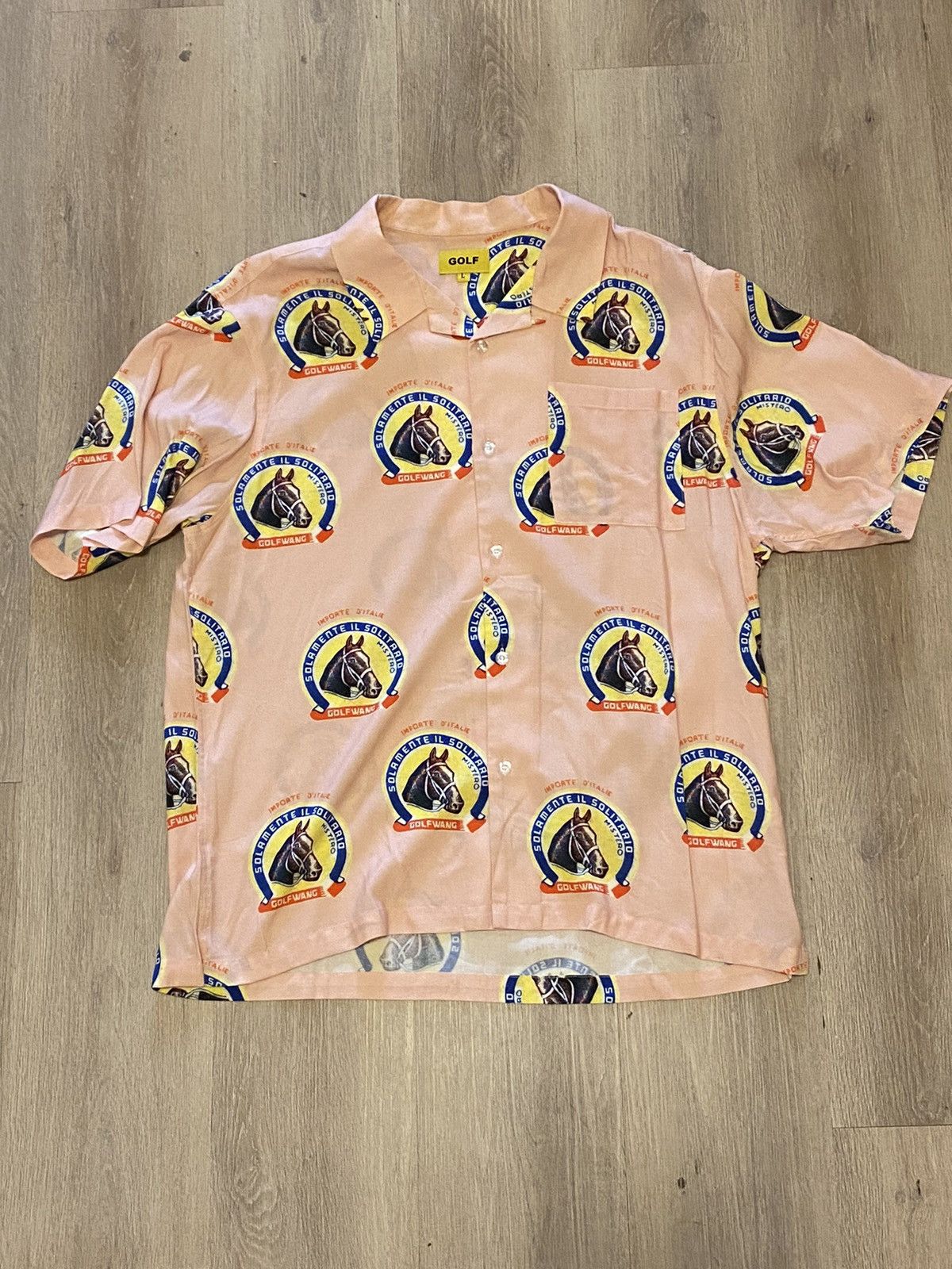 Golf Wang × Tyler The Creator ONLY THE LONELY BUTTON UP FROM GOLFWANG - PINK Size US L / EU 52-54 / 3 - 1 Thumbnail