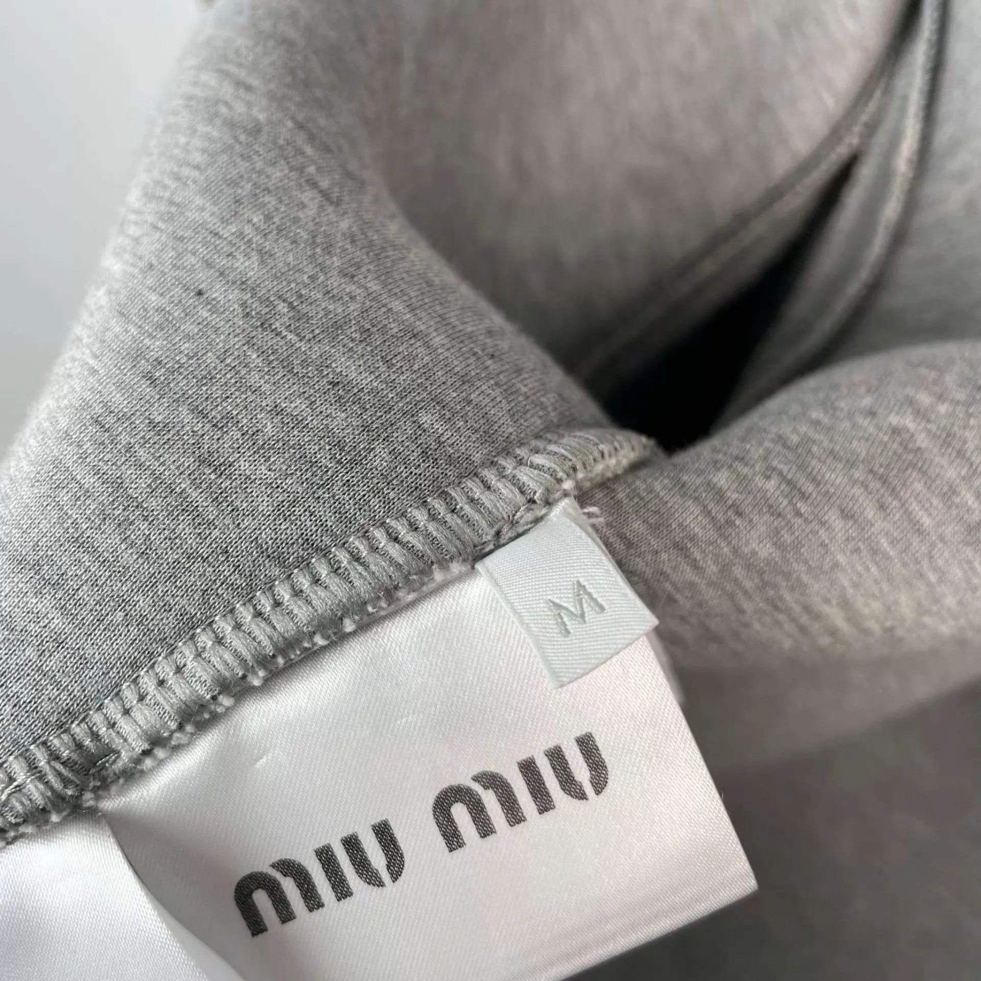 Miu Miu MIU MIU women's gray M jacket 95 New Size M / US 6-8 / IT 42-44 - 4 Thumbnail