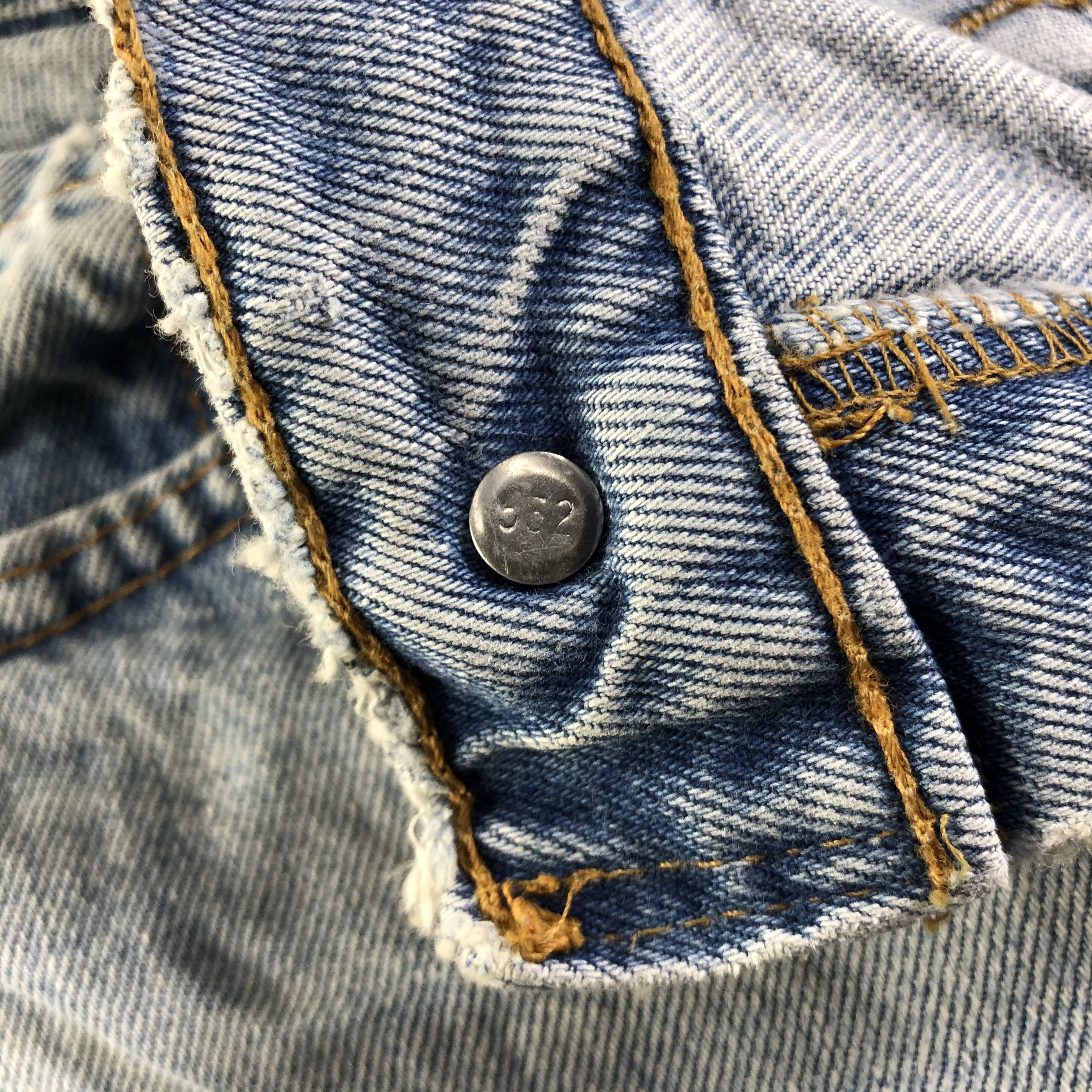 Levi's 90s Vintage Light Wash Levis 512 Jeans-J4303 Size US 27 - 10 Thumbnail