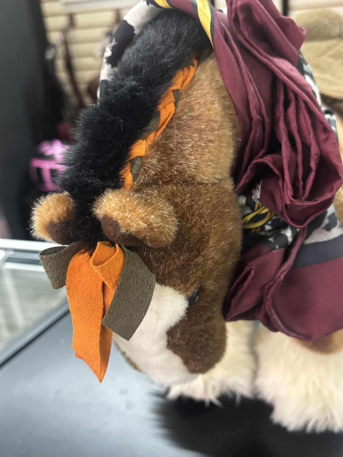 Hermes Hermes Horse Hermy Large With Scarf & Saddle Size ONE SIZE - 3 Thumbnail