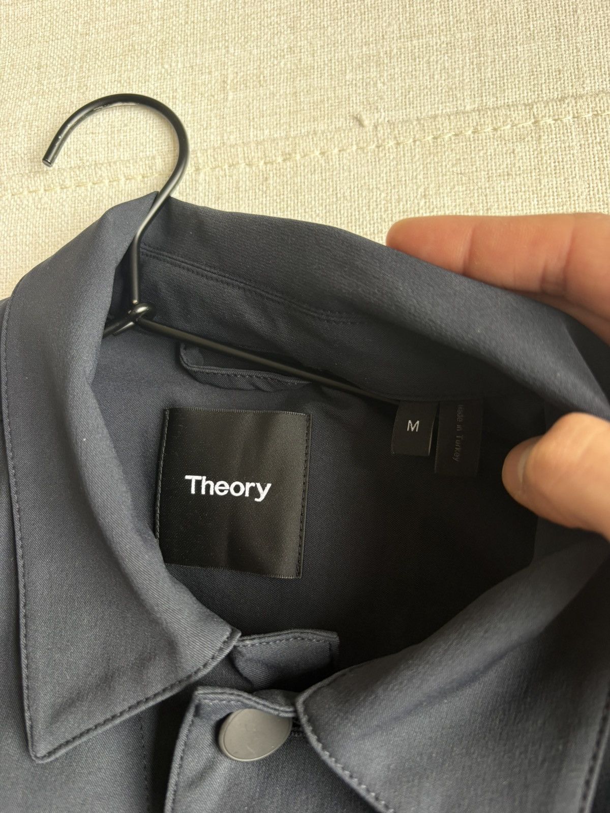 Theory Theory Nylon Trucker Jacket Size US M / EU 48-50 / 2 - 3 Thumbnail